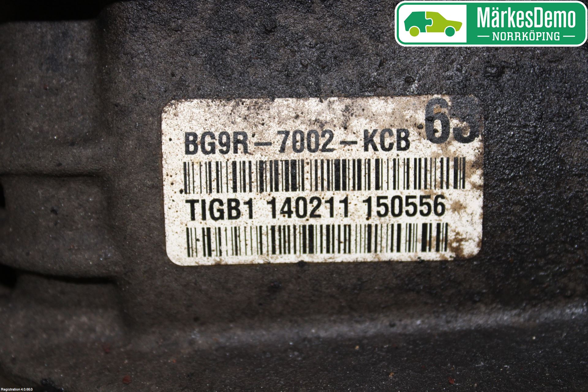 Ford MONDEO 07-15 Växellåda Man 6 Vxl