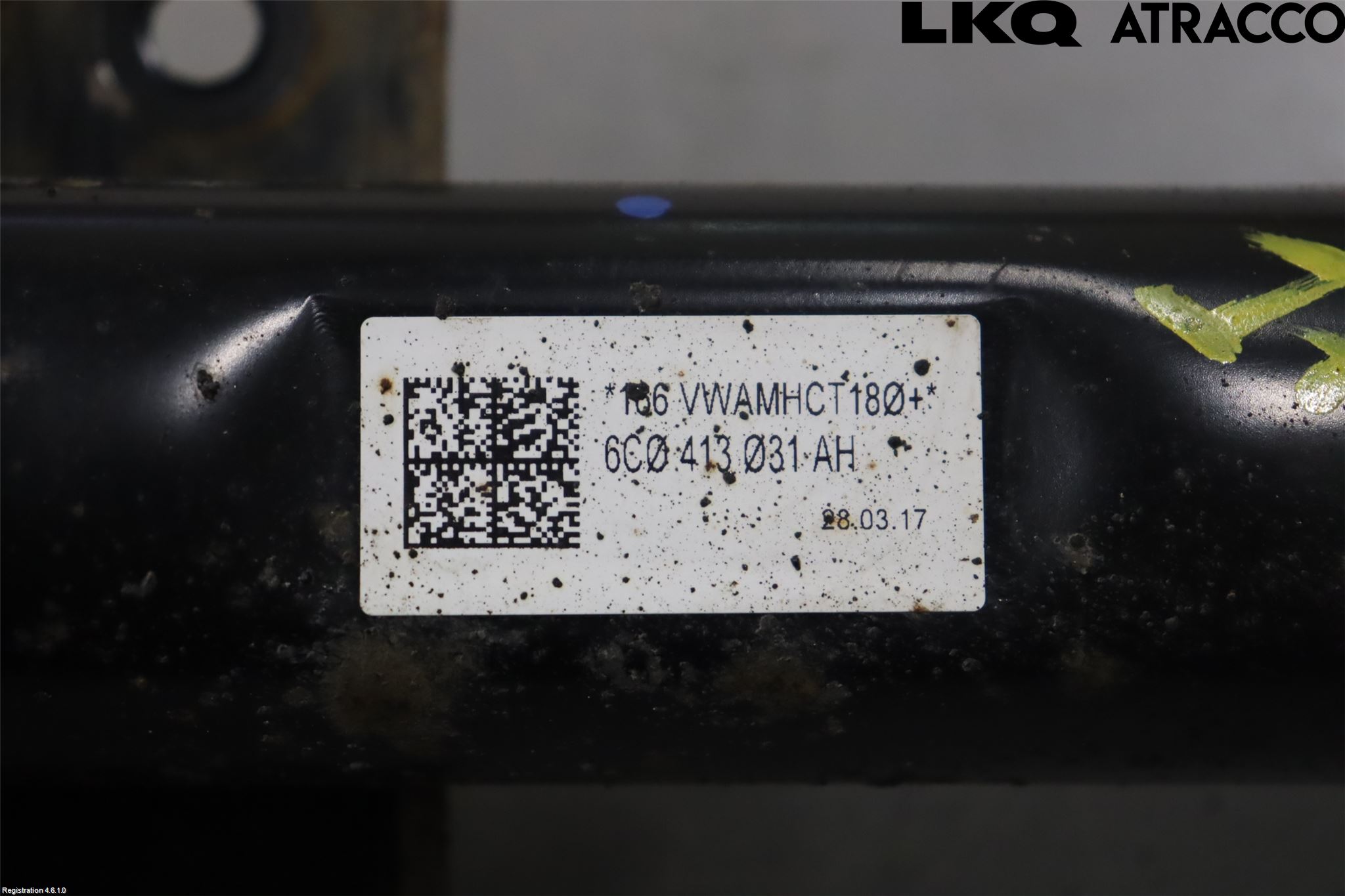 Volkswagen VW POLO 10-17 Fjäderben Fram Höger