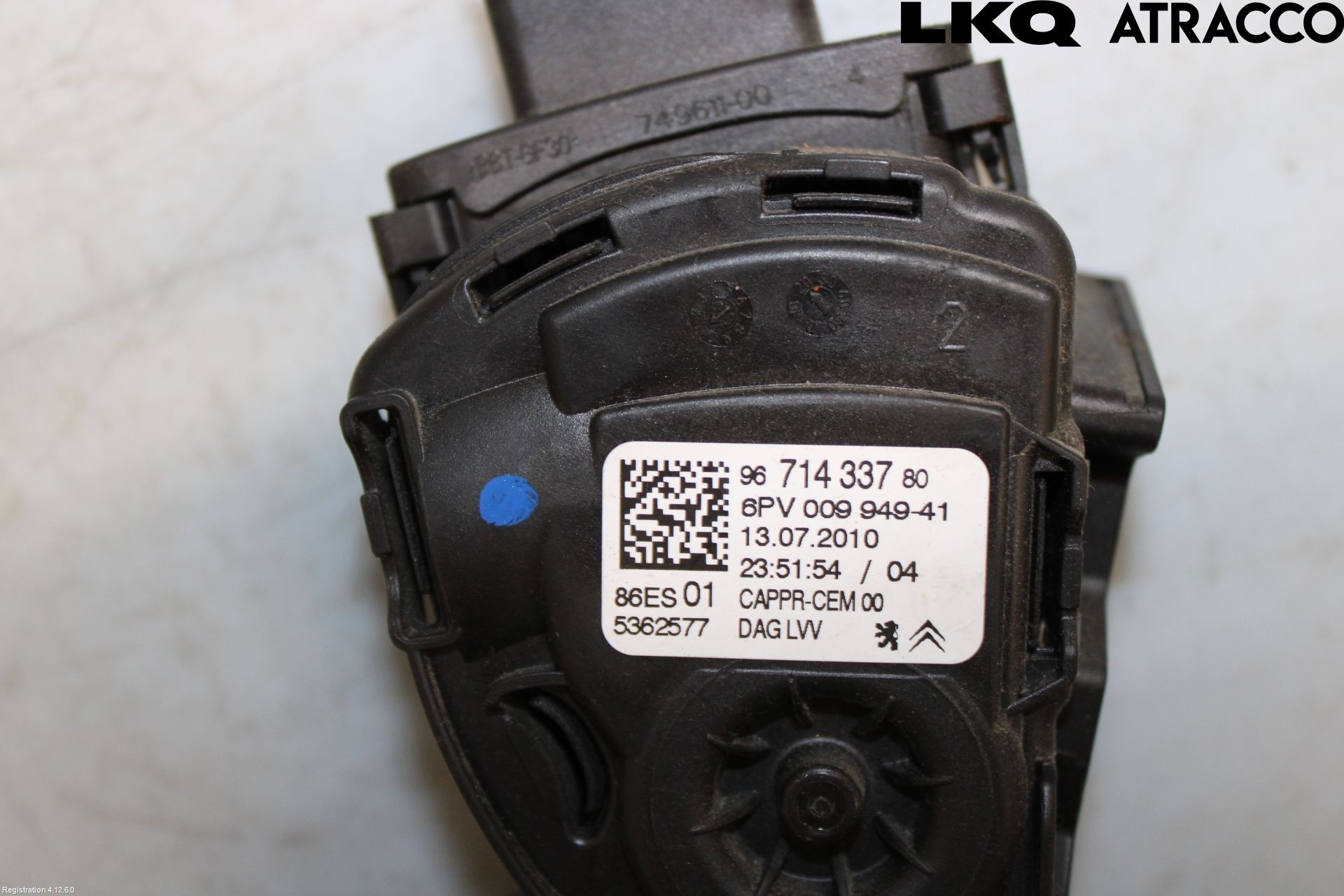 Peugeot 308 08-13 Gaspedal