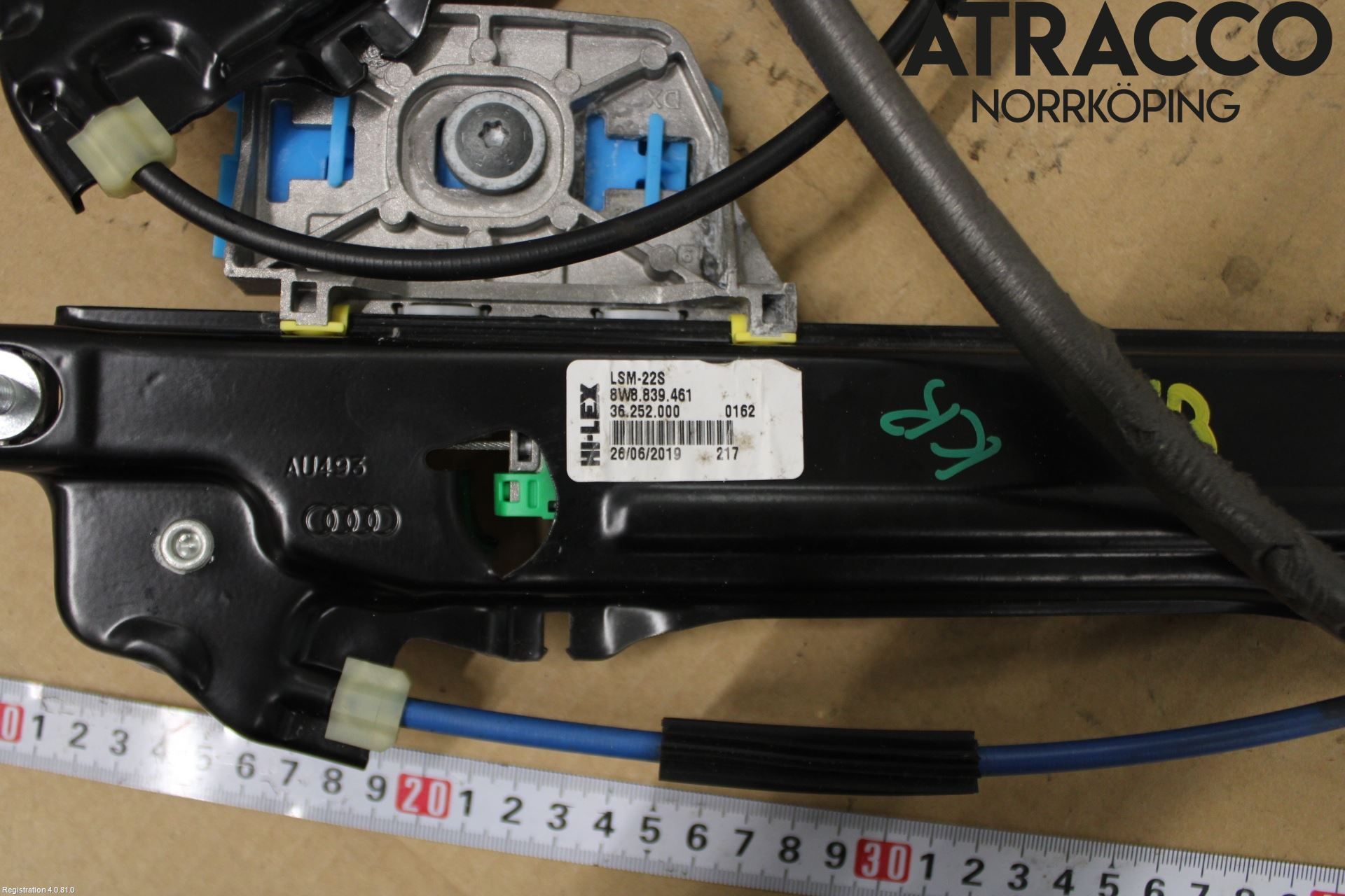 Audi A5 17- Fönsterhiss El Kompl