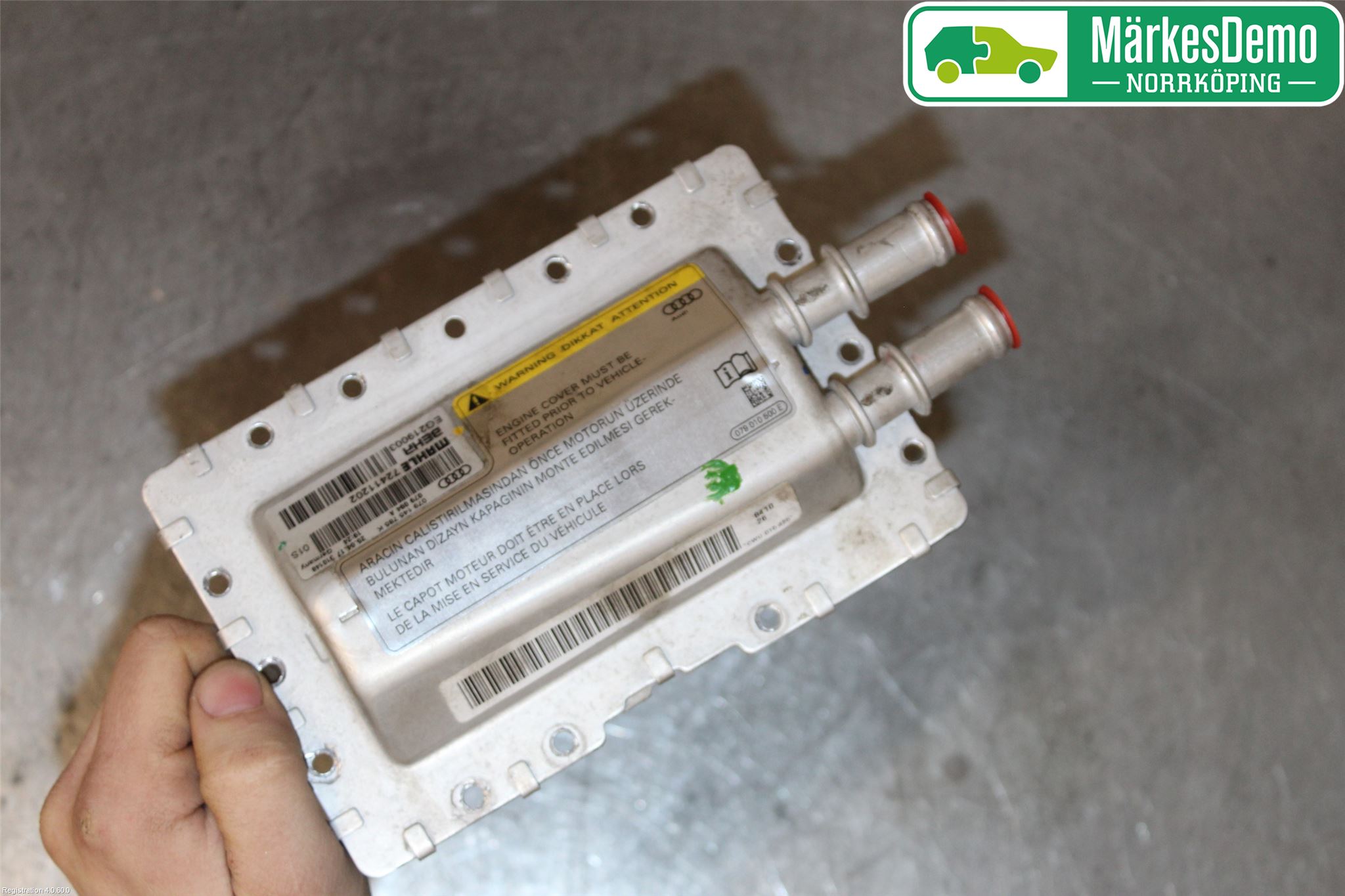 Audi A6/S6 4G 11-18 Laddluft-Intercooler Kyl