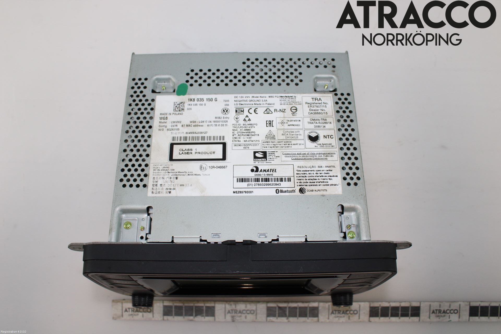 Volkswagen VW CADDY 16-20 Cd Radio - Multimediapanel