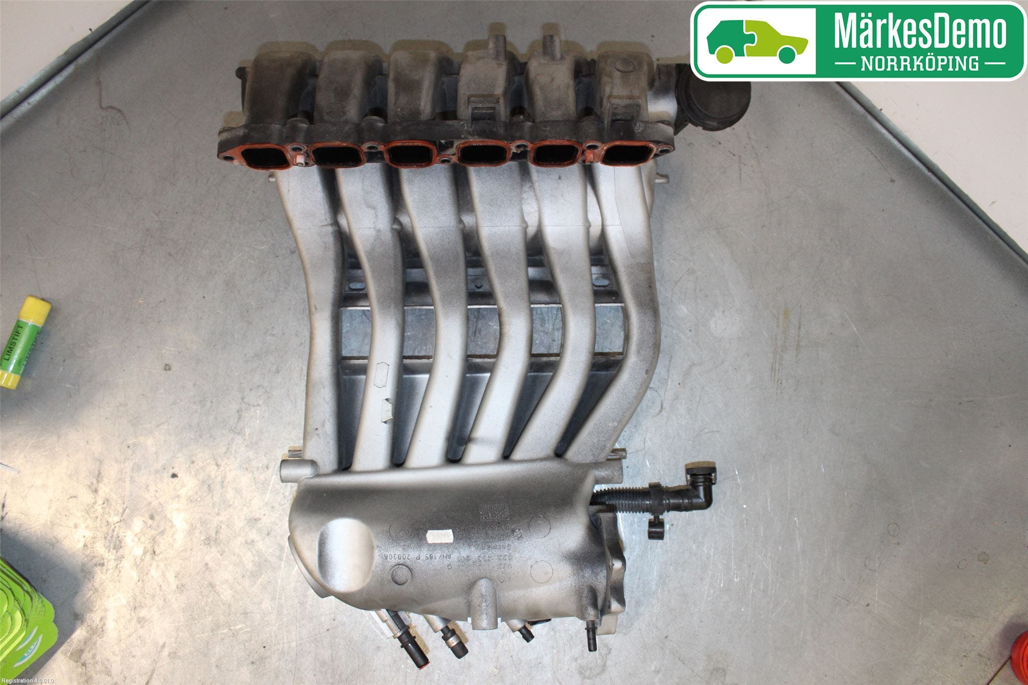 Audi A3/S3 05-13 Grenrör Insug