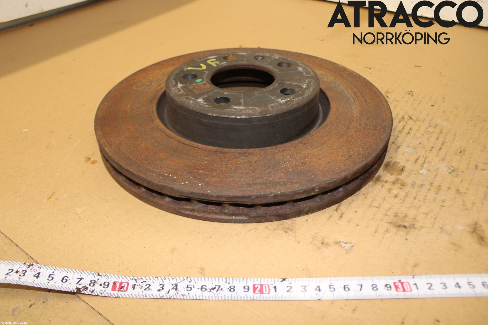 Audi A6 F2/C8 19- Bromsskiva Fram