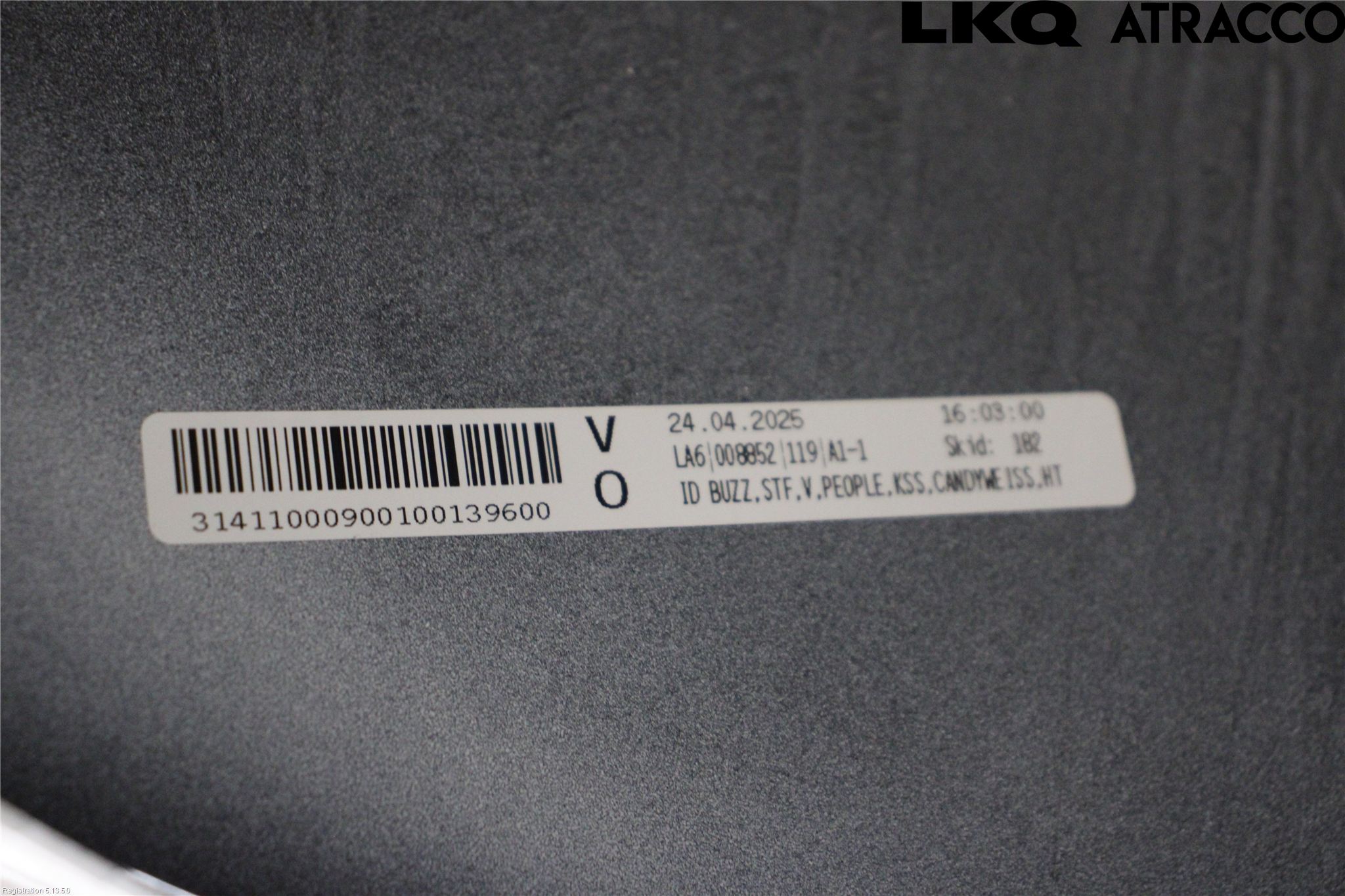 Volkswagen VW ID BUZZ/CARGO 22- Stötfångarbeklädnad Fram