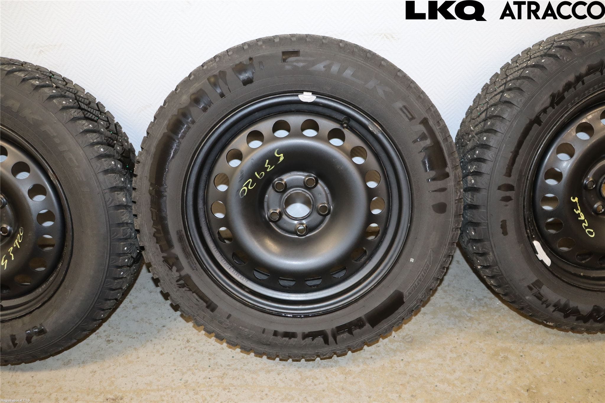 Volkswagen VW TIGUAN 16-24 Vinterdäck Plåtfälg 4St