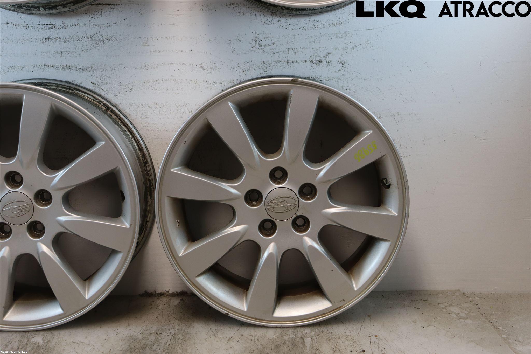 Subaru LEGACY 10-14 Fälgsats Aluminium