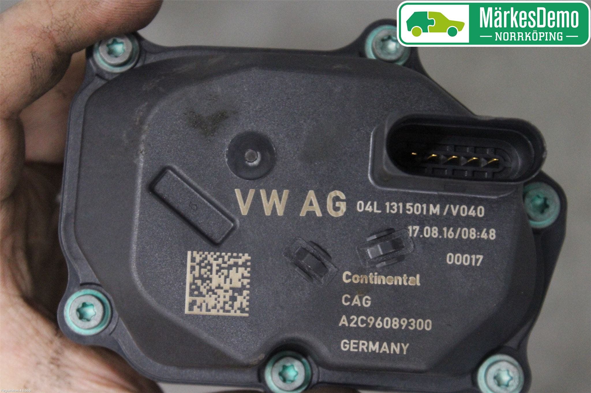 Volkswagen VW GOLF / E-GOLF VII 13-20 Egr Ventil