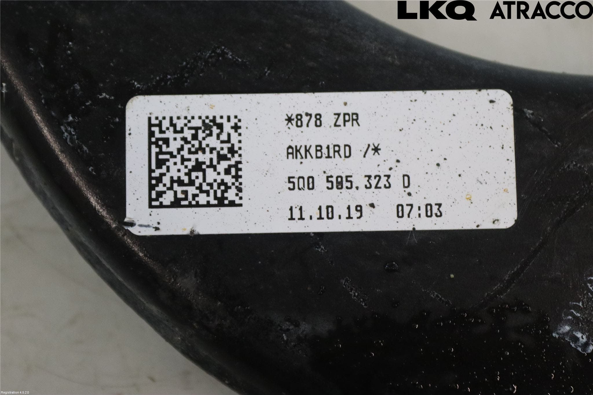 Volkswagen VW GOLF / E-GOLF VII 13-20 Bärarm Bak Övre Vänster