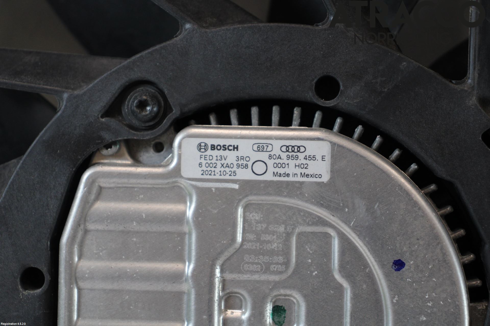 Audi Q5/SQ5 17- Kylfläkt El