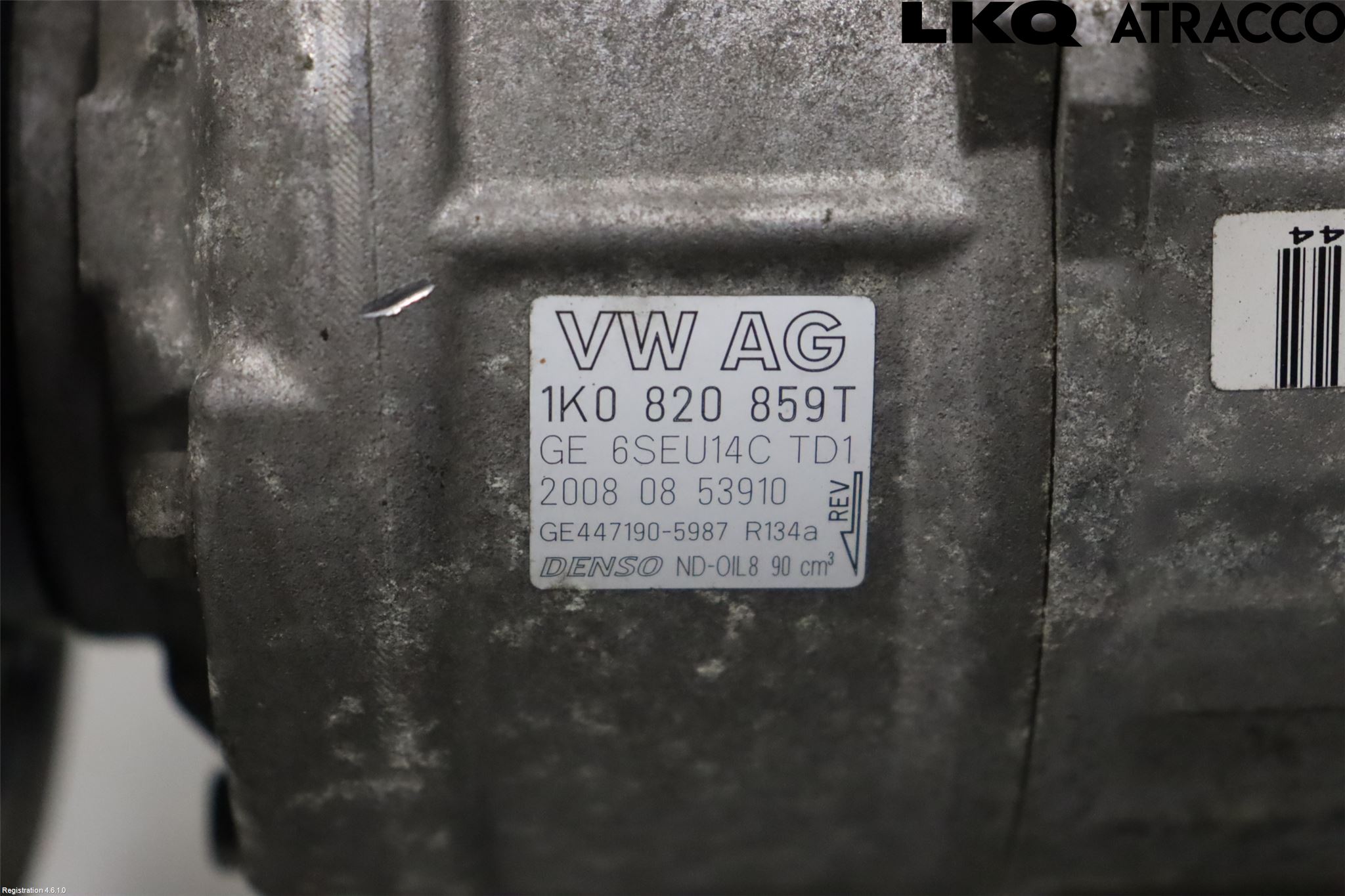 Volkswagen VW JETTA V 06-10 Ac Kompressor