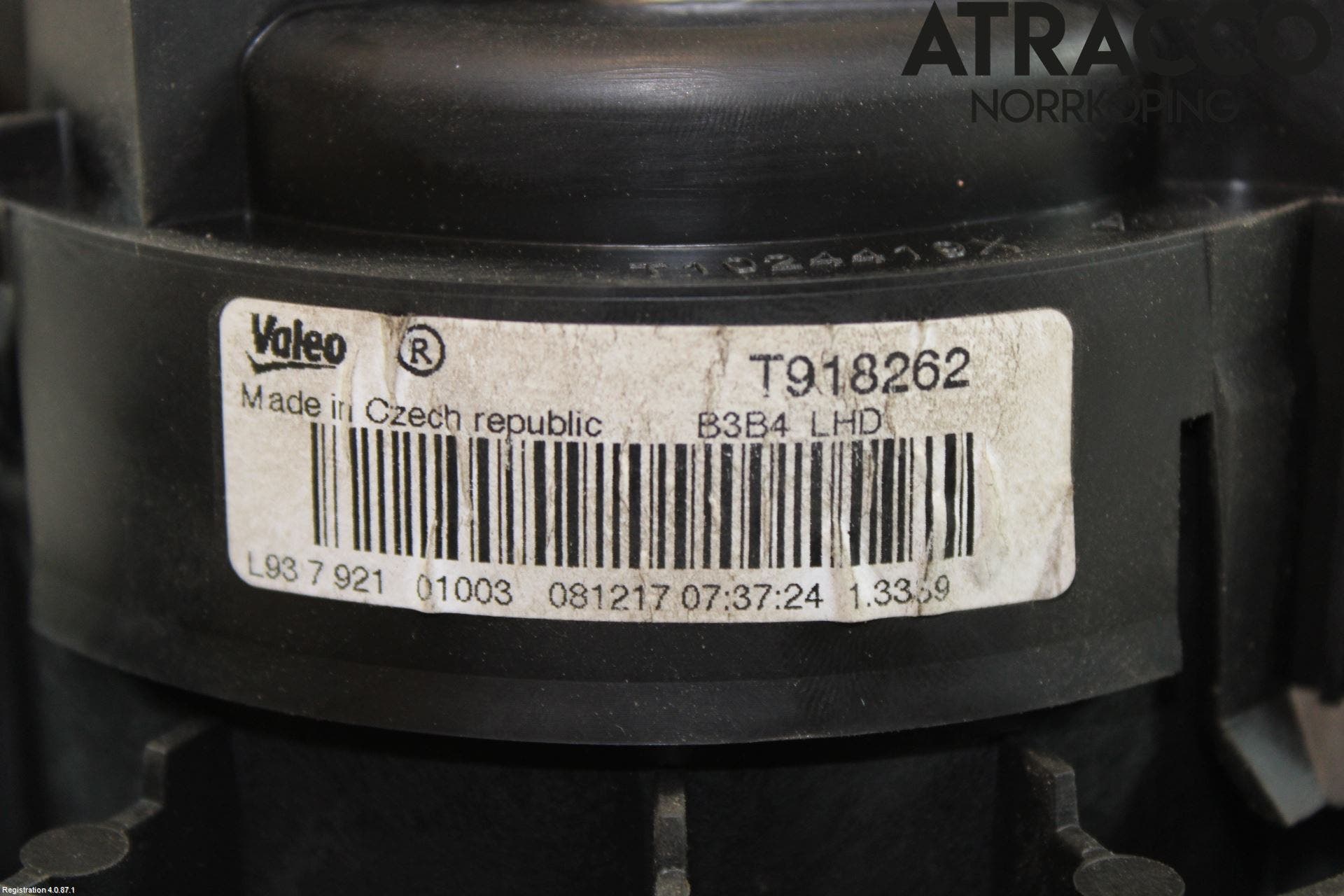 Toyota AYGO 15-21 Värmefläkt