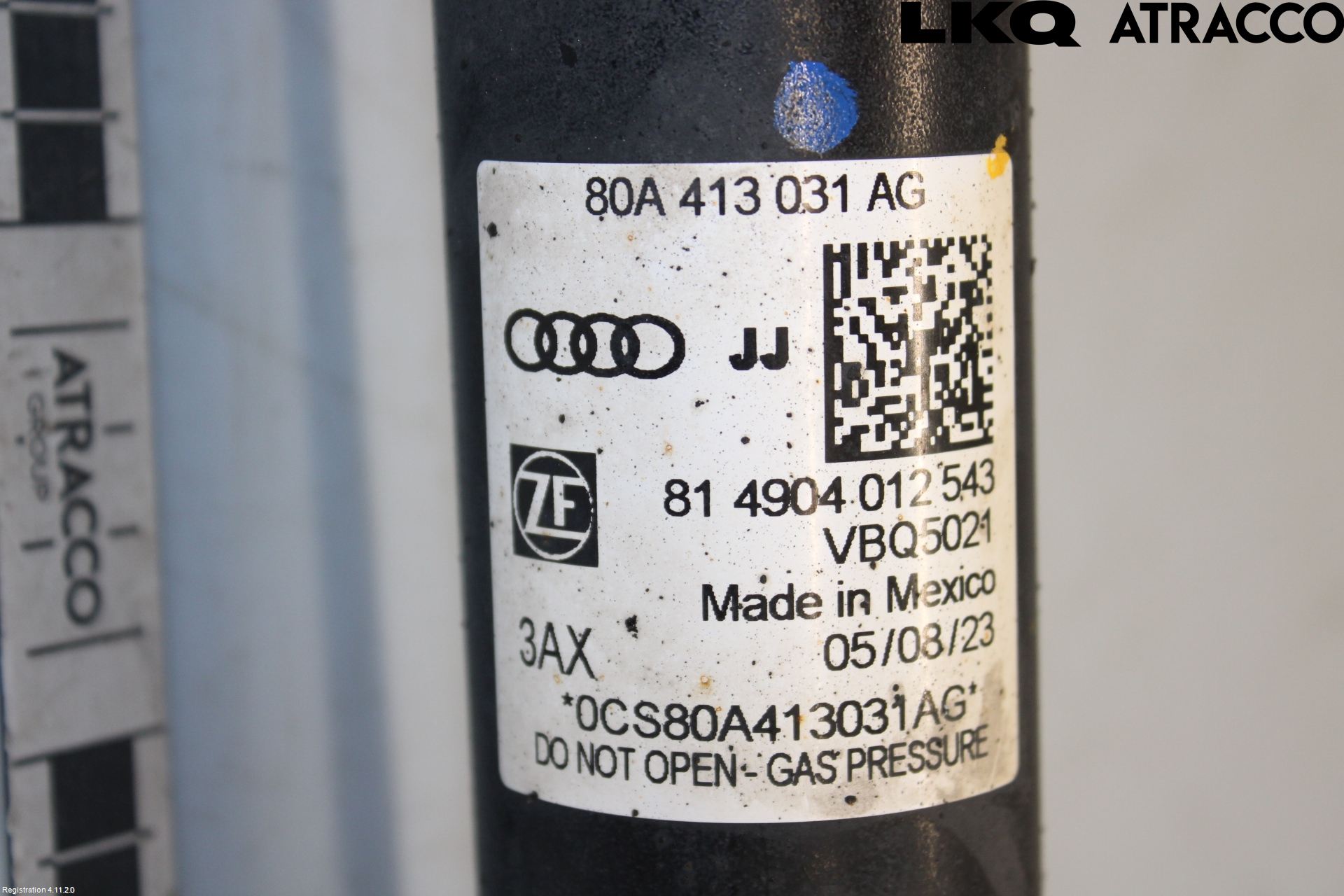 Audi Q5/SQ5 17- Fjäderben Fram Vänster