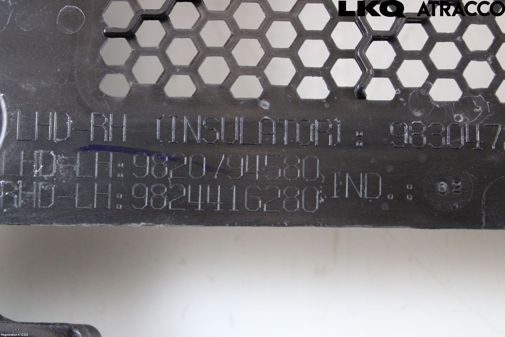 Opel MOKKA 21- Torpedplåt-Torpedplast