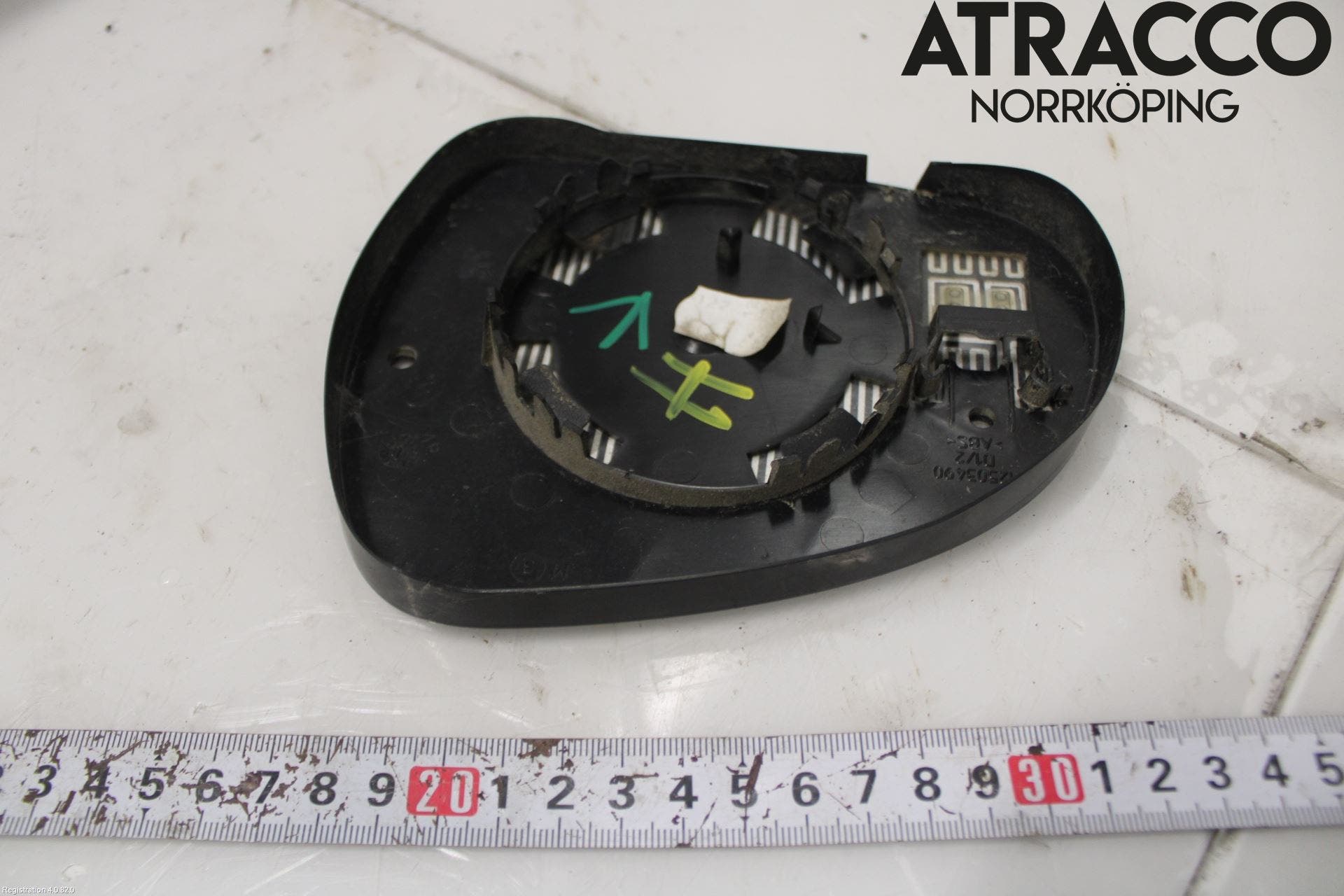 Peugeot 308 08-13 Spegelglas Hö