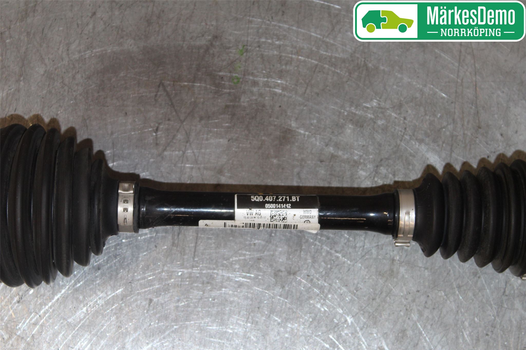 Volkswagen VW GOLF / E-GOLF VII 13-20 Drivaxel Fram Vänster