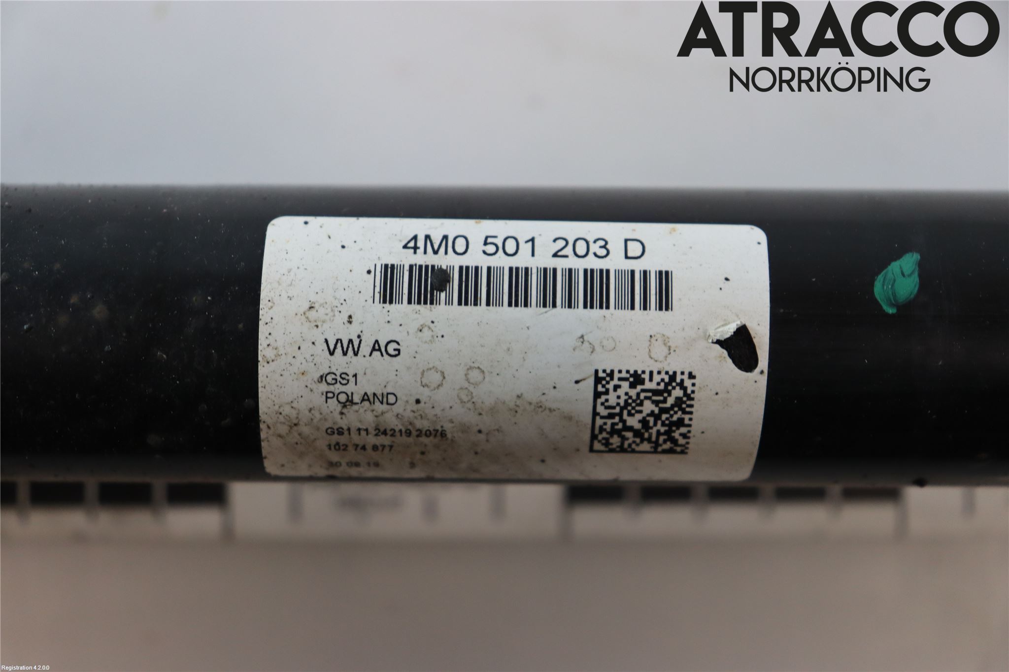 Audi Q7/SQ7 Drivaxel Bak Höger