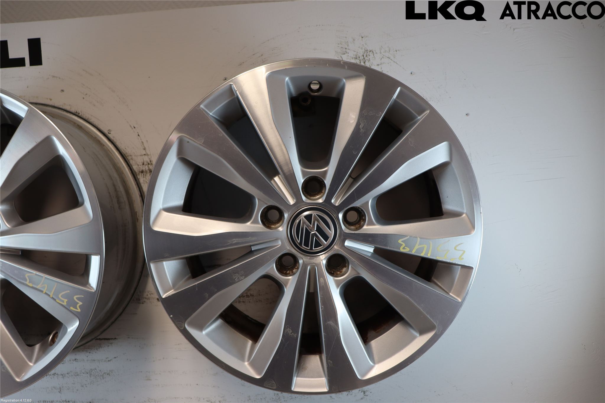 Volkswagen VW GOLF / E-GOLF VII 13-20 Fälgsats Aluminium