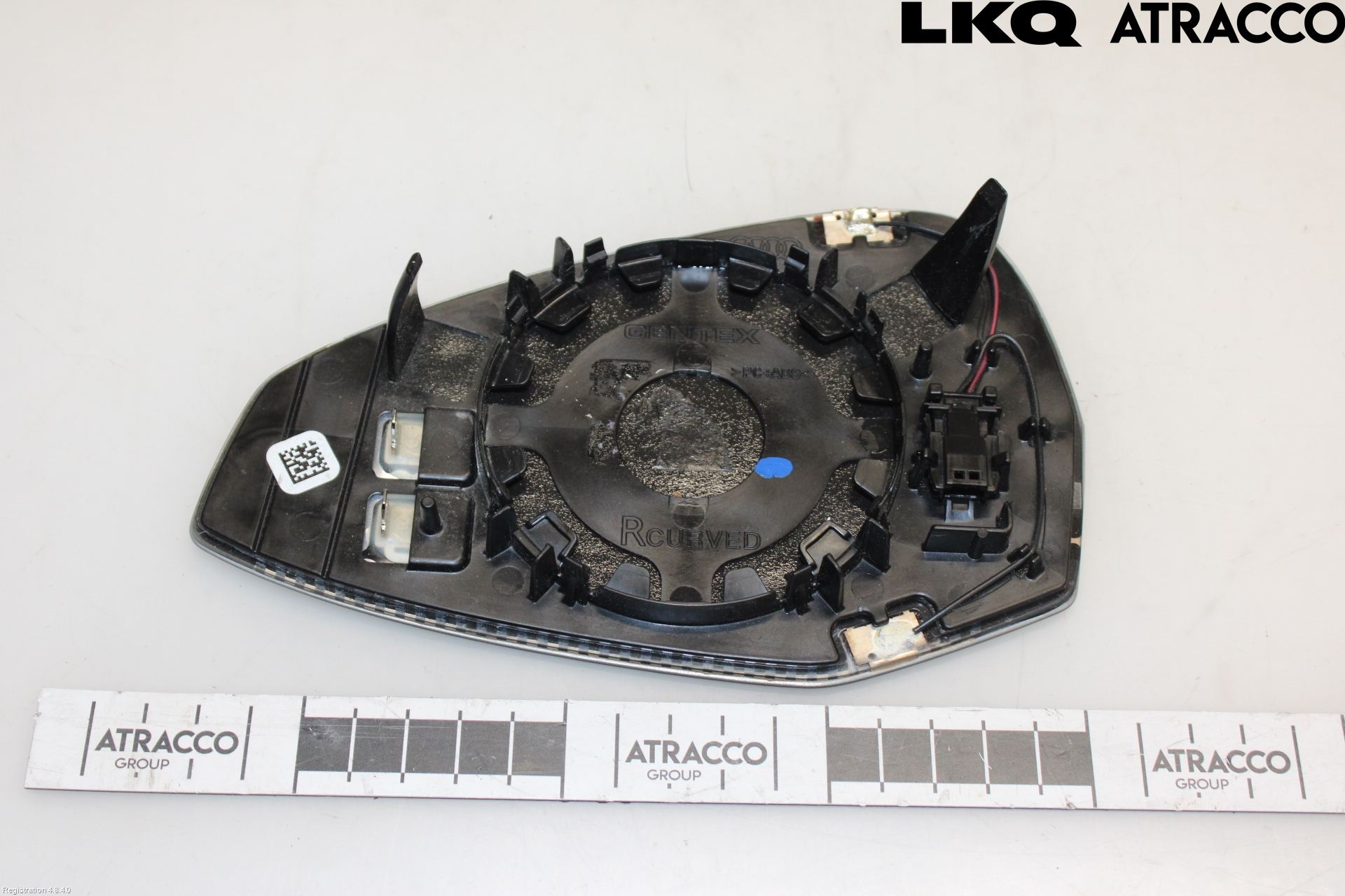 Audi A4/S4 B9 20- Spegelglas Hö