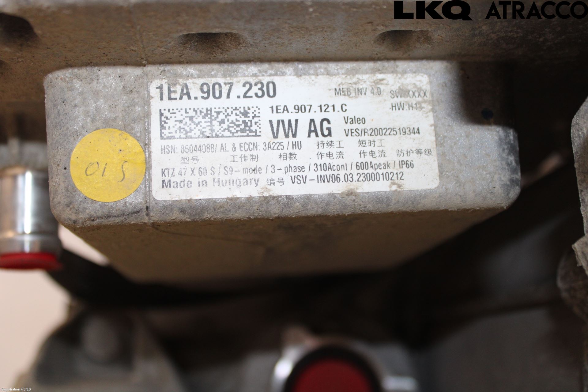 Volkswagen VW ID.3 21- Motor Elektrisk Bak