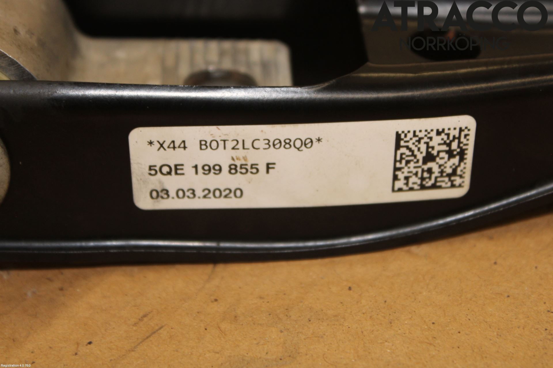 Volkswagen VW GOLF / E-GOLF VII 13-20 Motorfäste