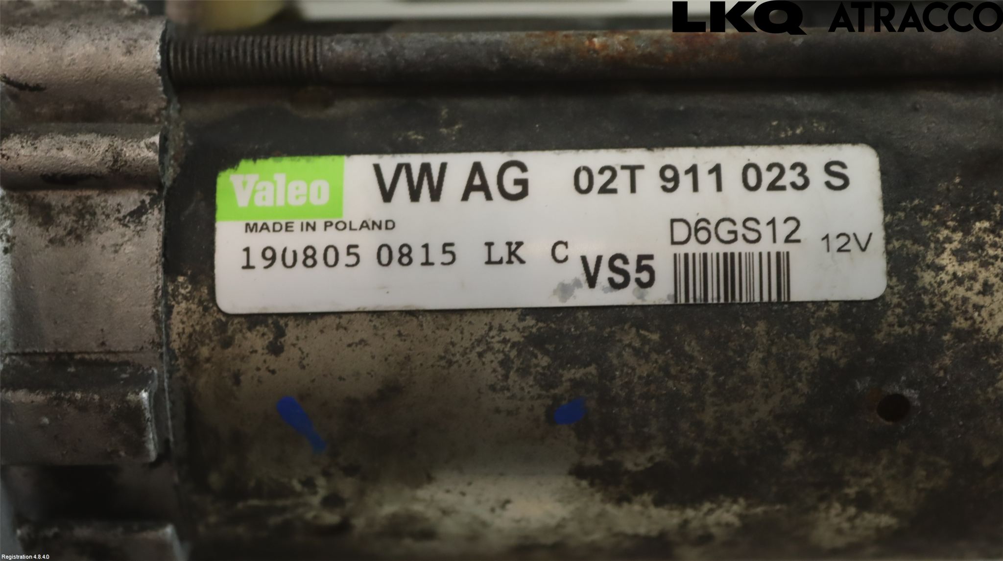 Volkswagen VW POLO 05-09 Startmotor
