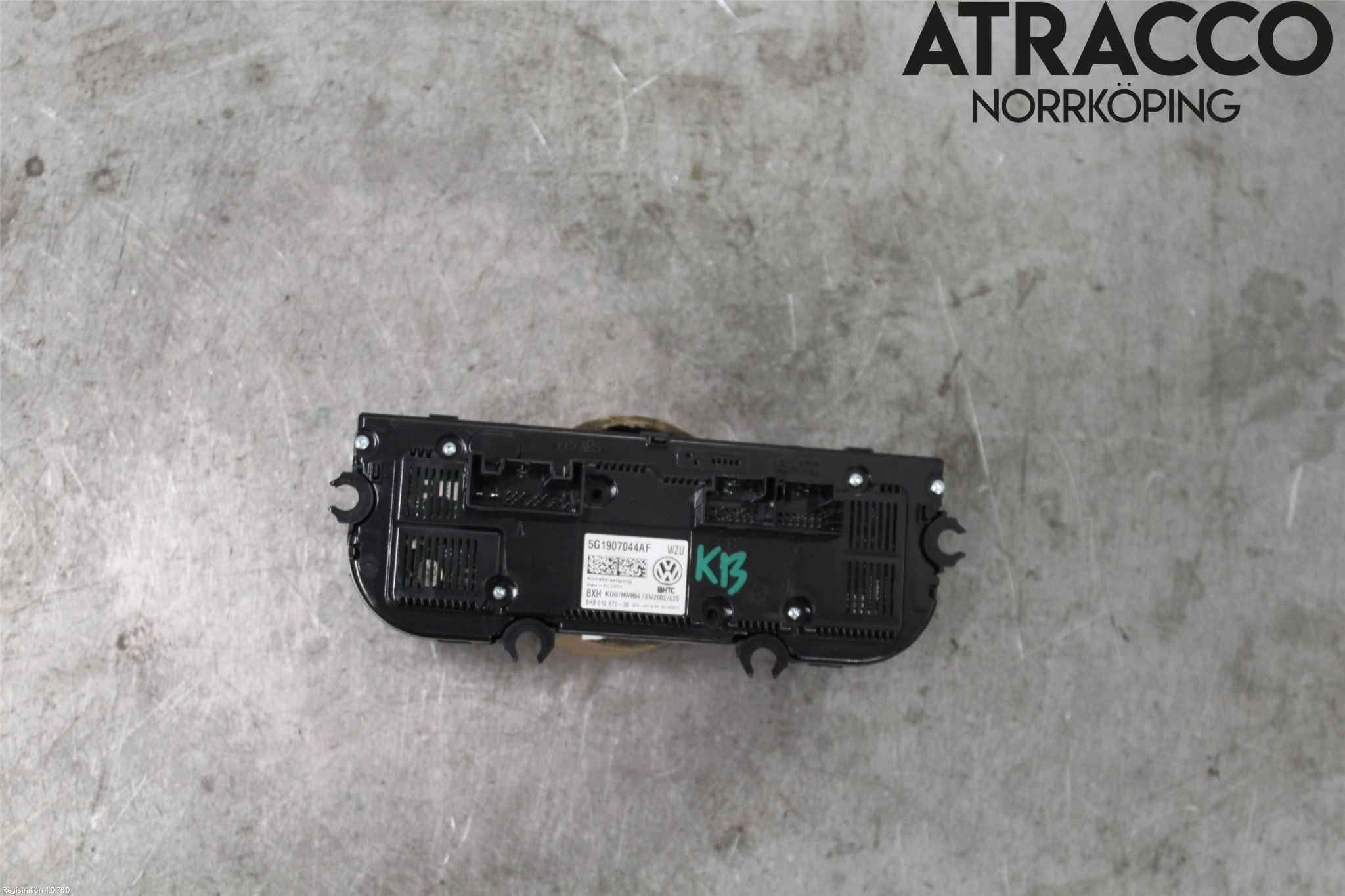 Volkswagen VW T-ROC 18- Värmereglage