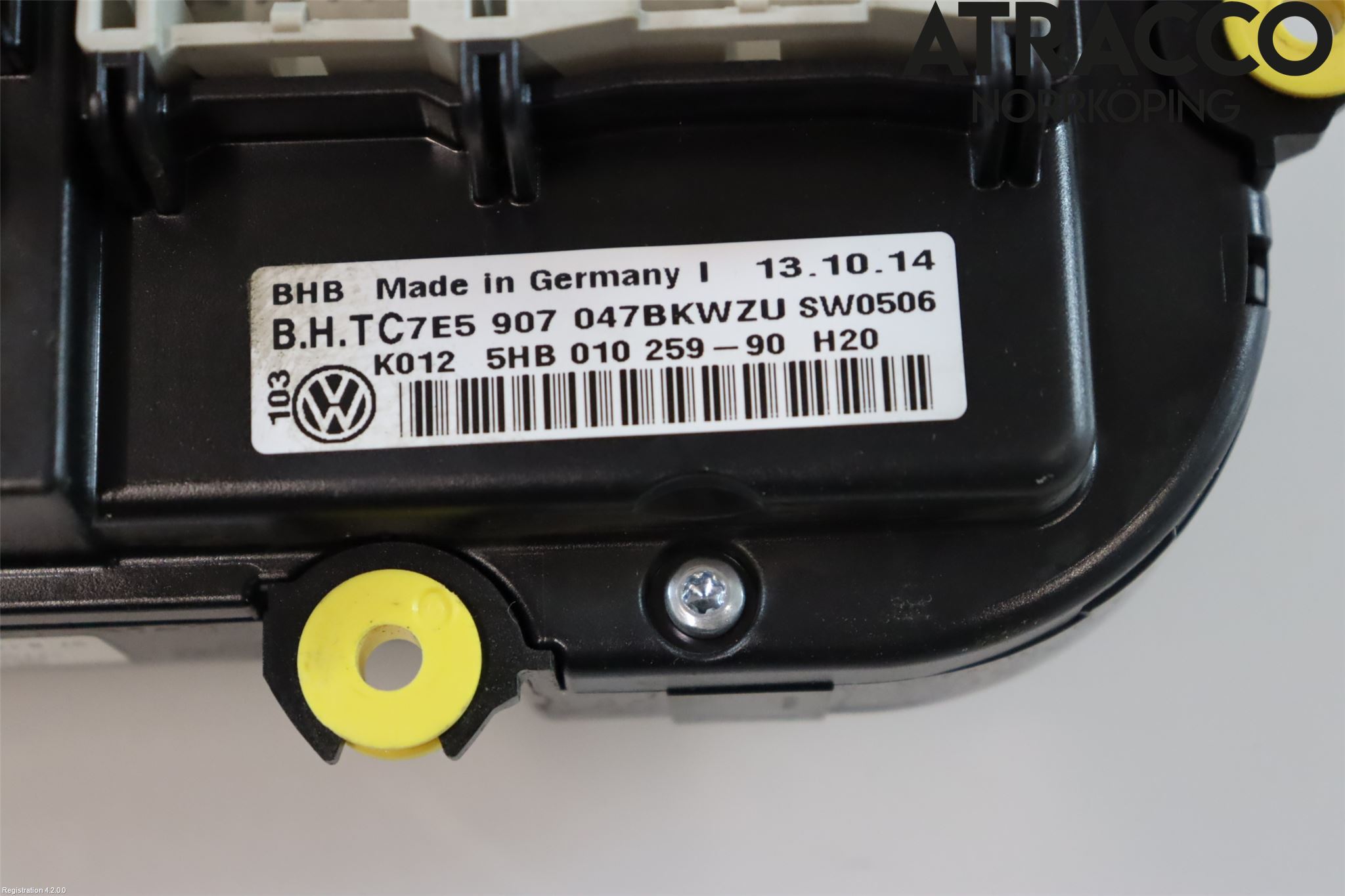 Volkswagen VW TRANSP/CARAVELLE (T5) 04-15 Värmereglage