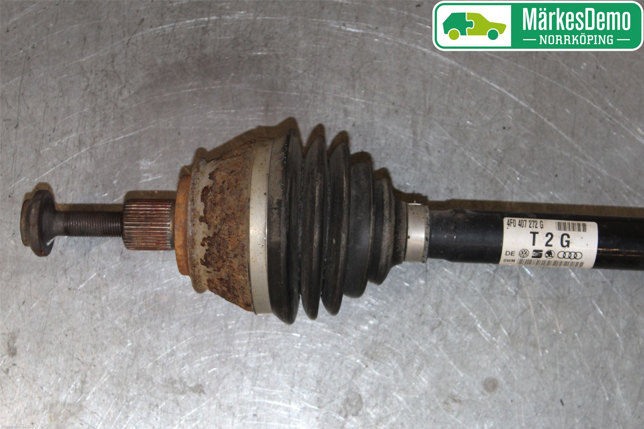 Audi A6/S6     05-11 Drivaxel Fram Höger
