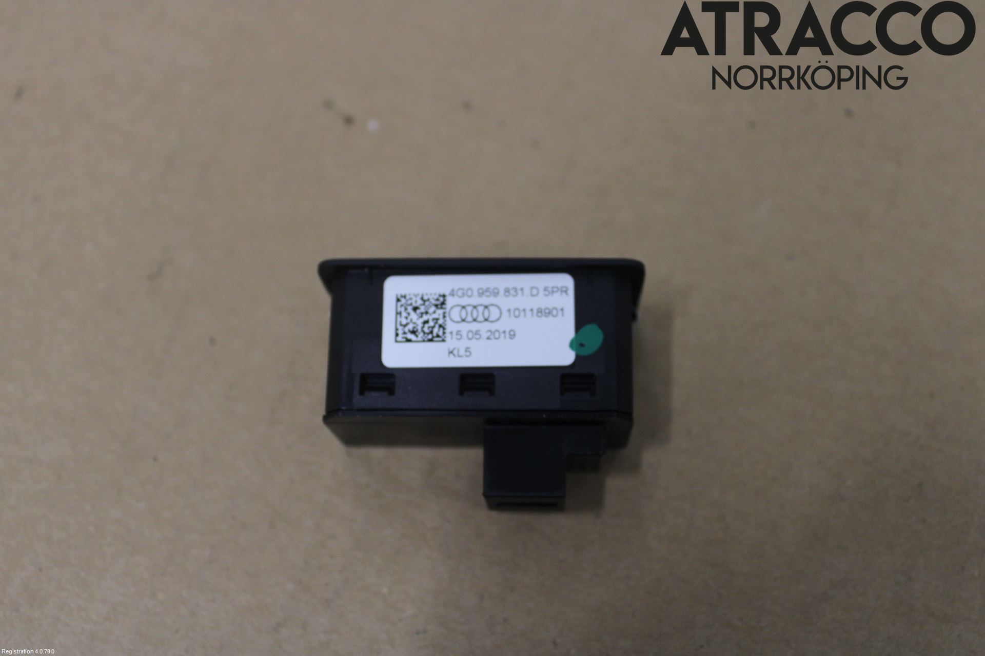 Audi A5 17- Strömställare Baklucka