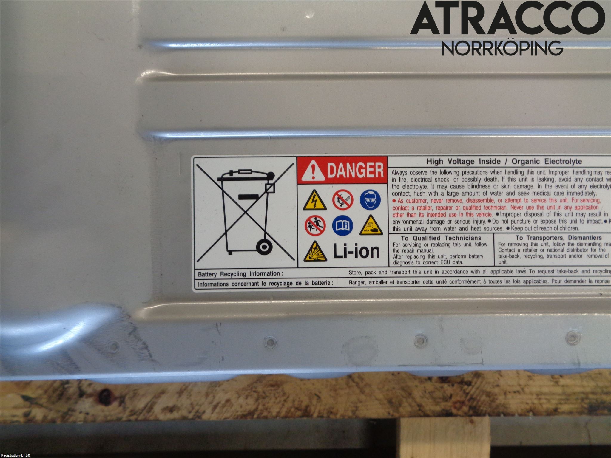 Toyota YARIS XP21 20- Batteri Högspänning