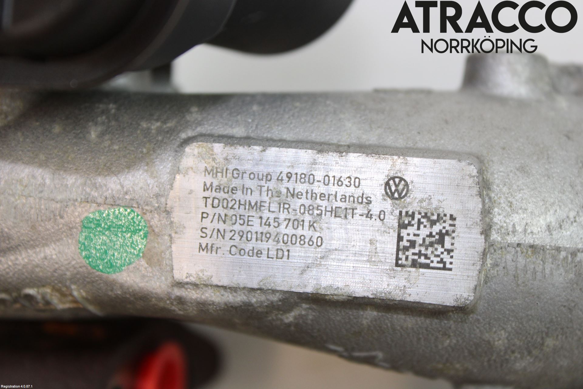 Volkswagen VW PASSAT 20-24 Turboaggregat