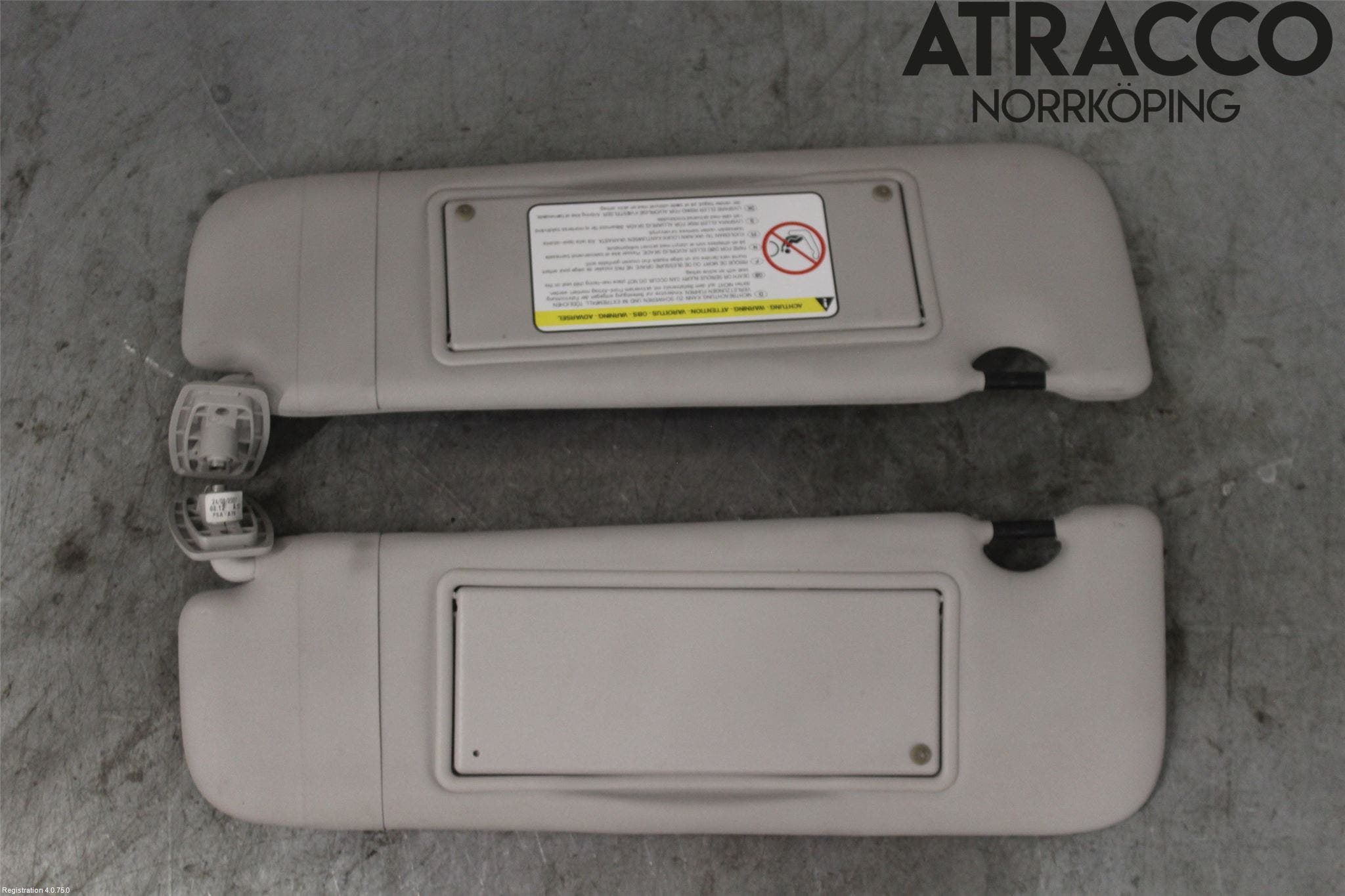 Peugeot 207 Solskydd