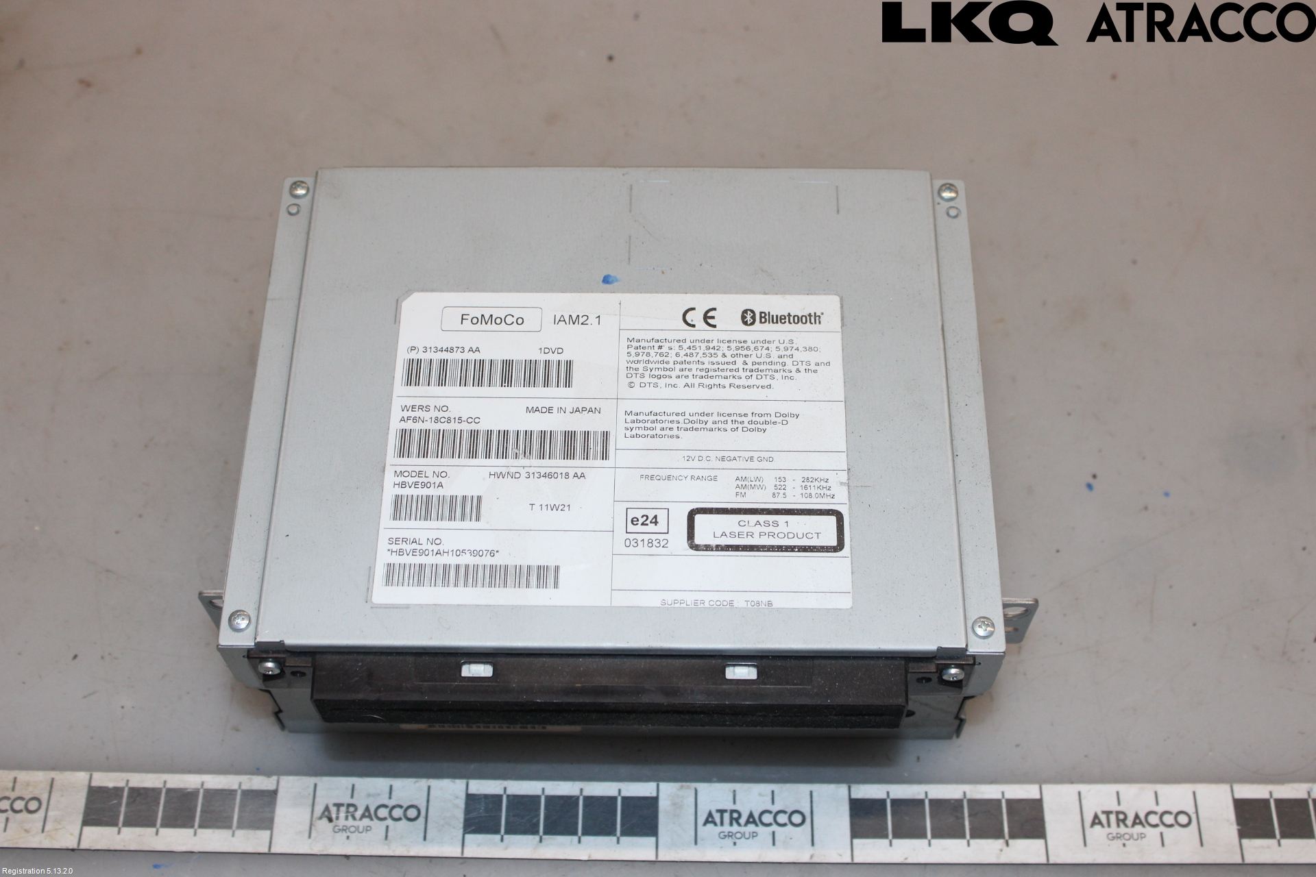 Volvo XC60 09-13 Cd Radio - Multimediapanel