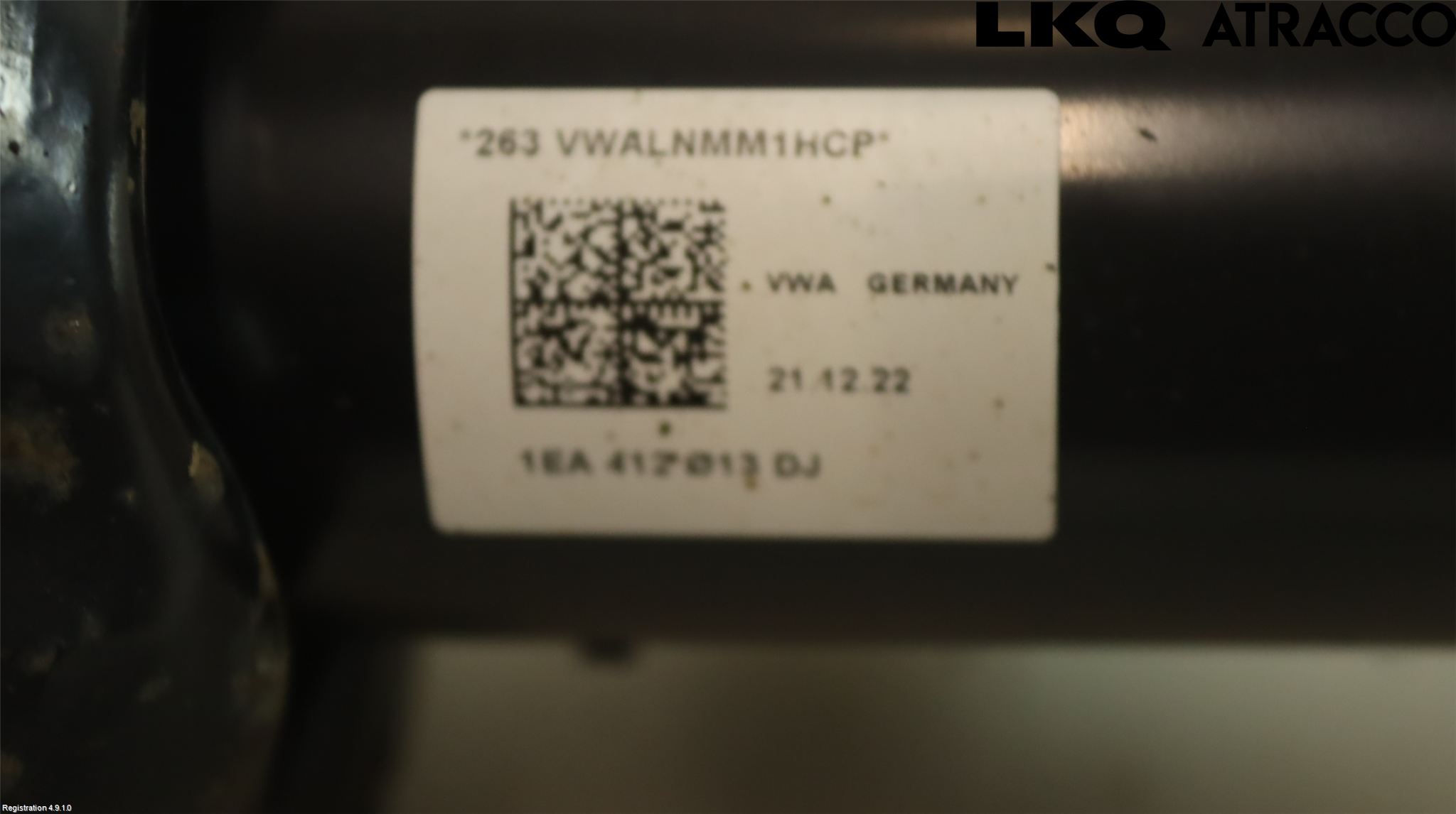 Cupra BORN 22- Fjäderben Fram Höger