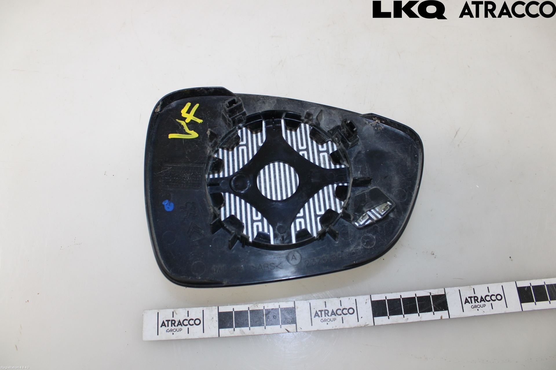 Citroen C5 08-17 Spegelglas Vä