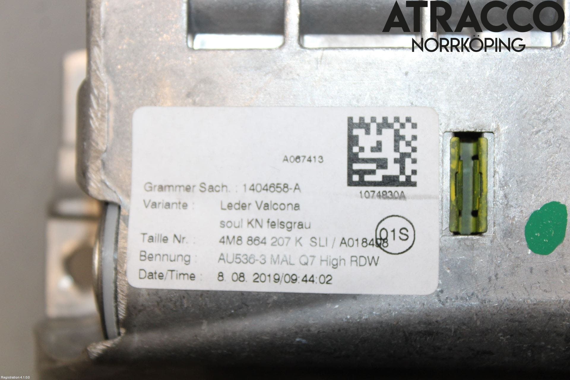 Audi Q7/SQ7 Inredning Armstöd