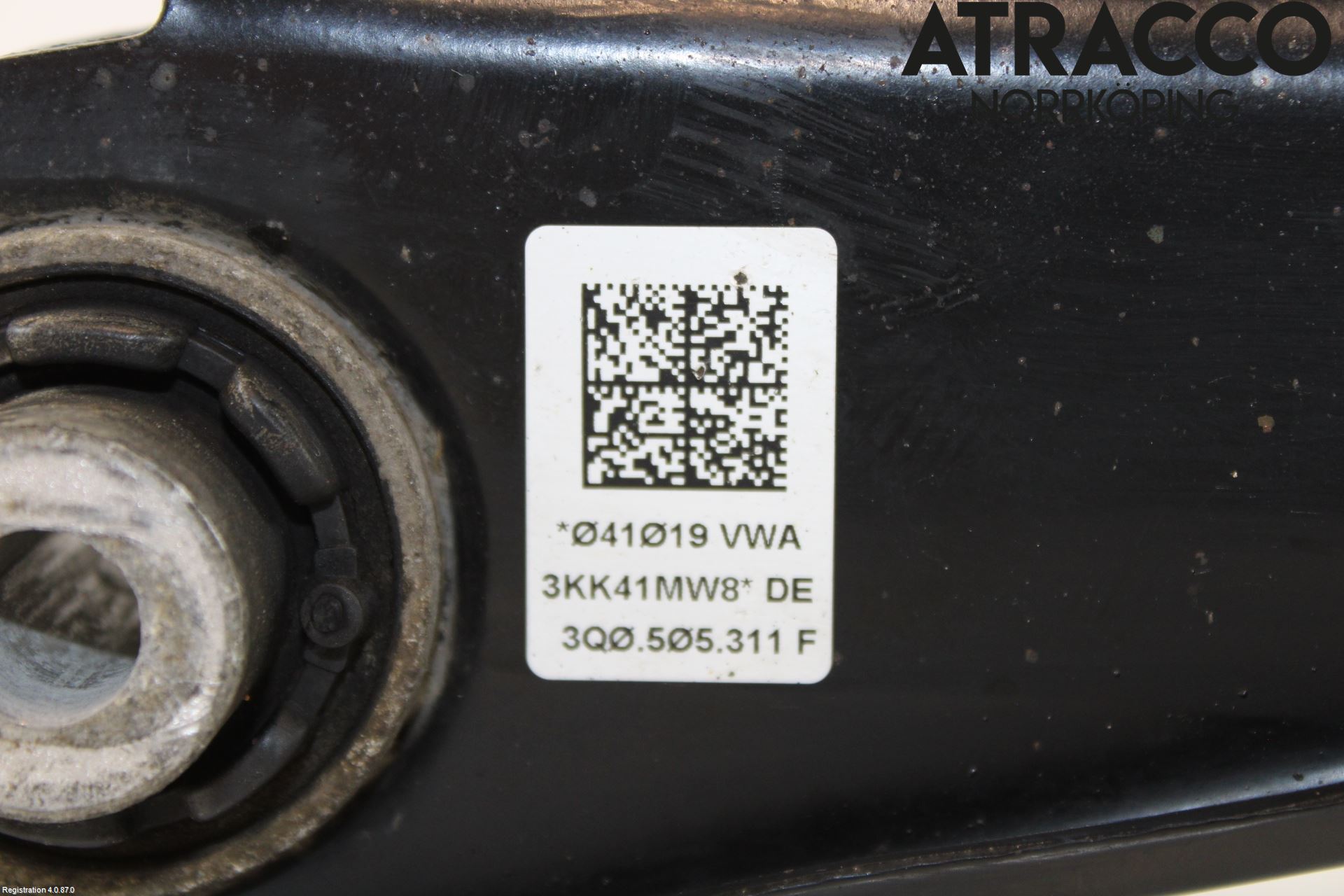 Audi Q3 F3 19- Bärarm Bak Vänster