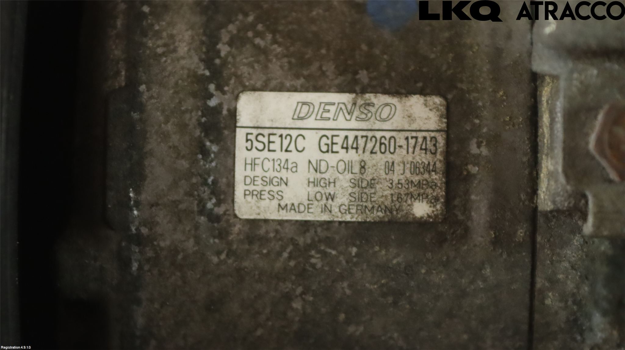 Toyota AVENSIS 07-08 Ac Kompressor