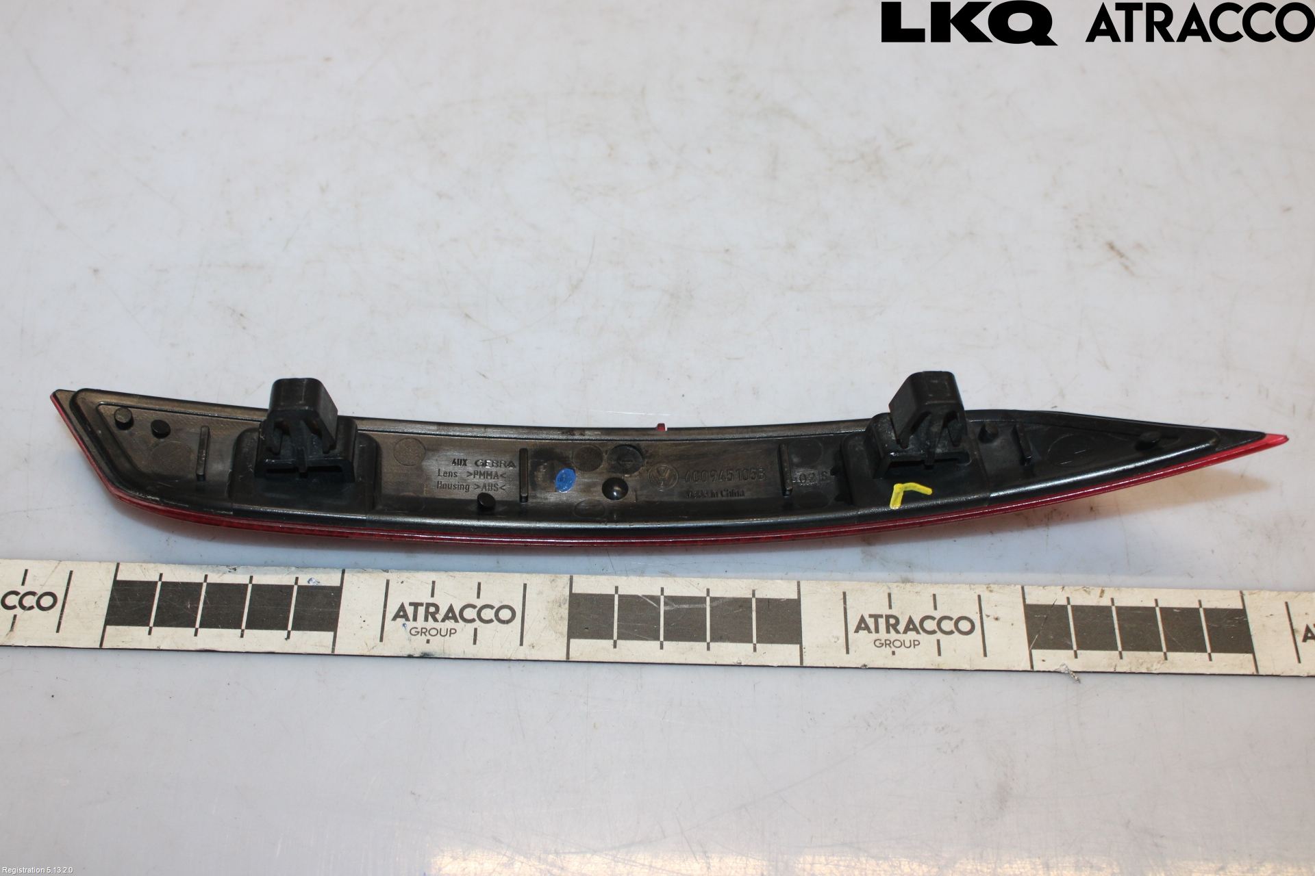 Volkswagen VW POLO 10-17 Dimljus/Reflex Bak