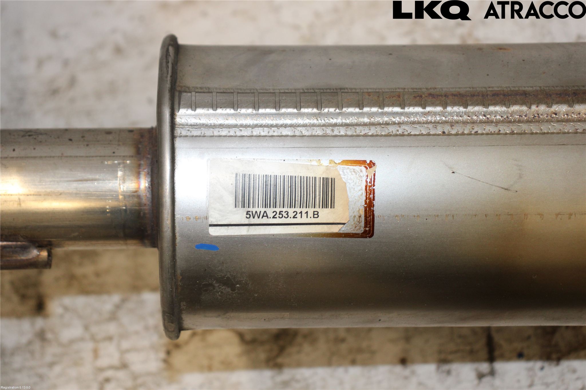 Audi A3/S3 8Y 21- Avgassystem Komp Ej Kat