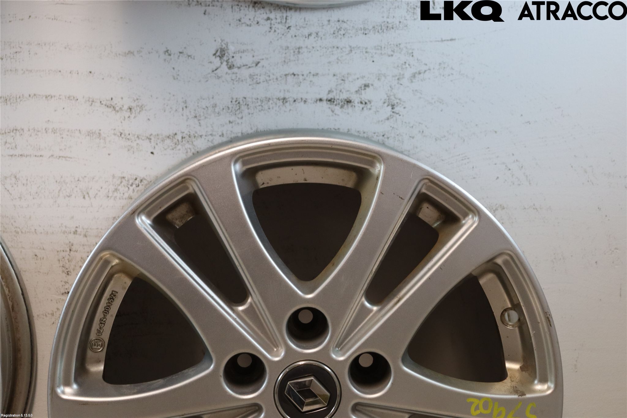 Renault MEGANE III 09-15 Fälgsats Aluminium