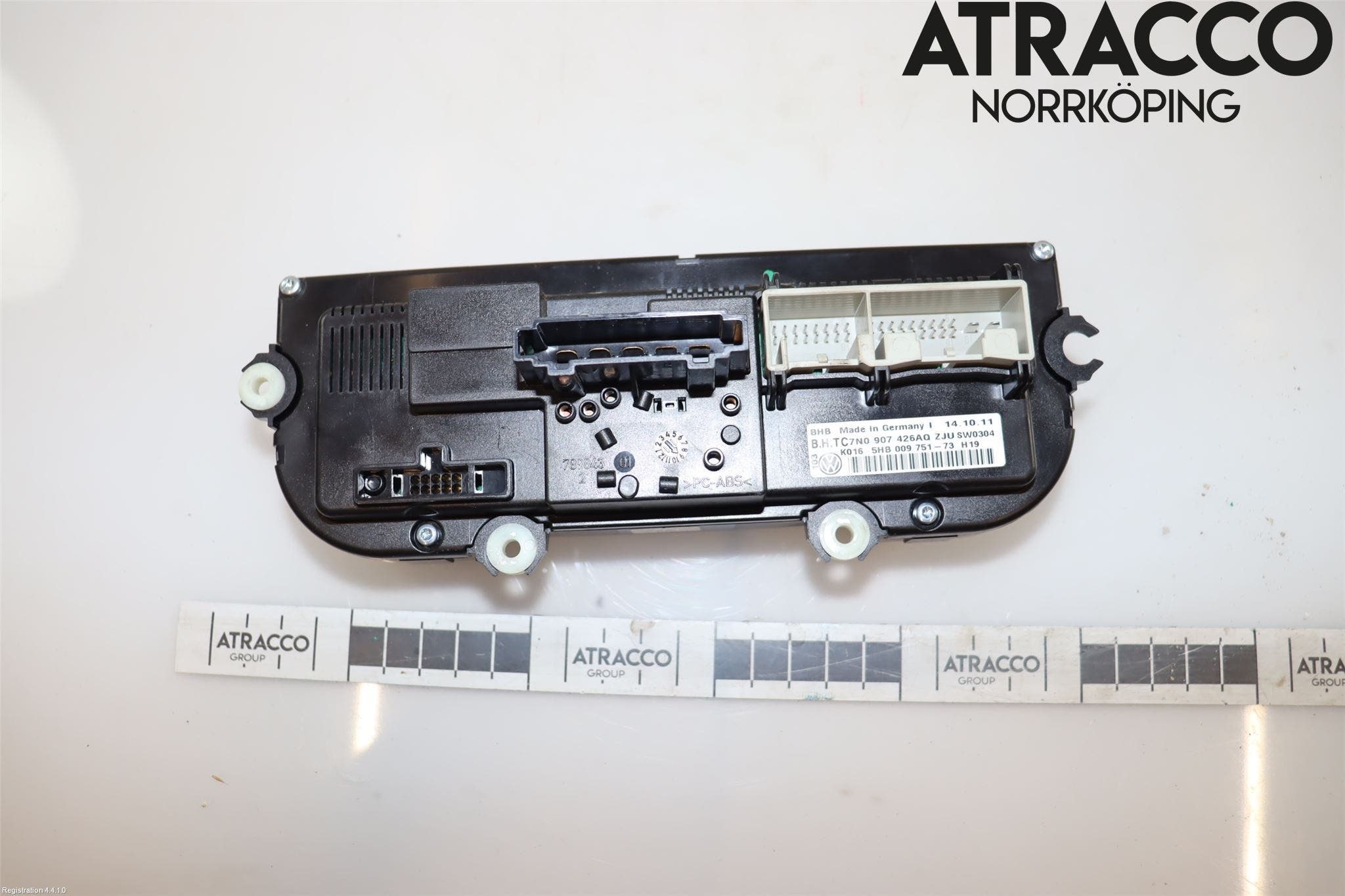 Volkswagen VW CADDY 11-15 Värmereglage