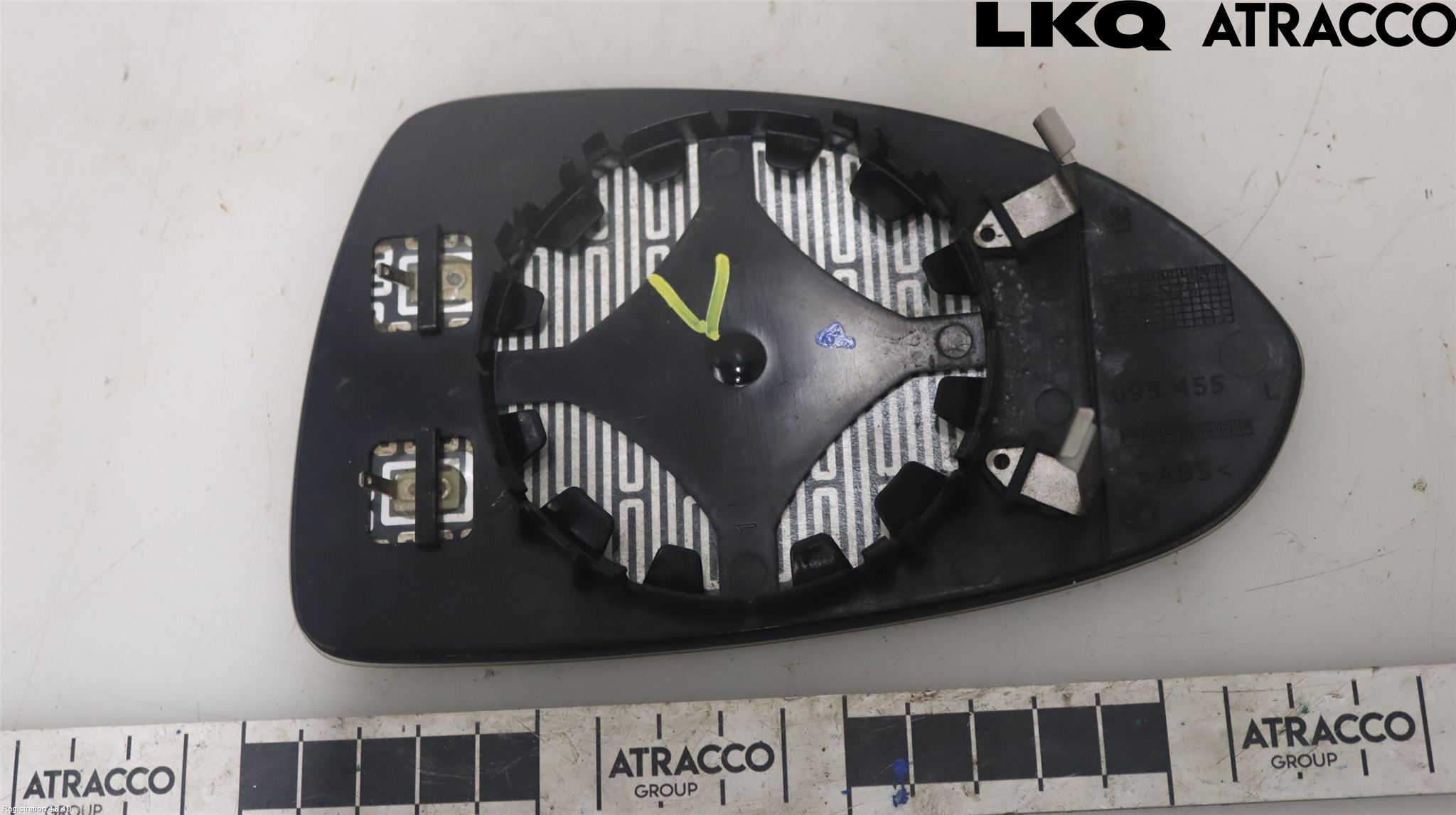 Opel CORSA D 07-14 Spegelglas Vä