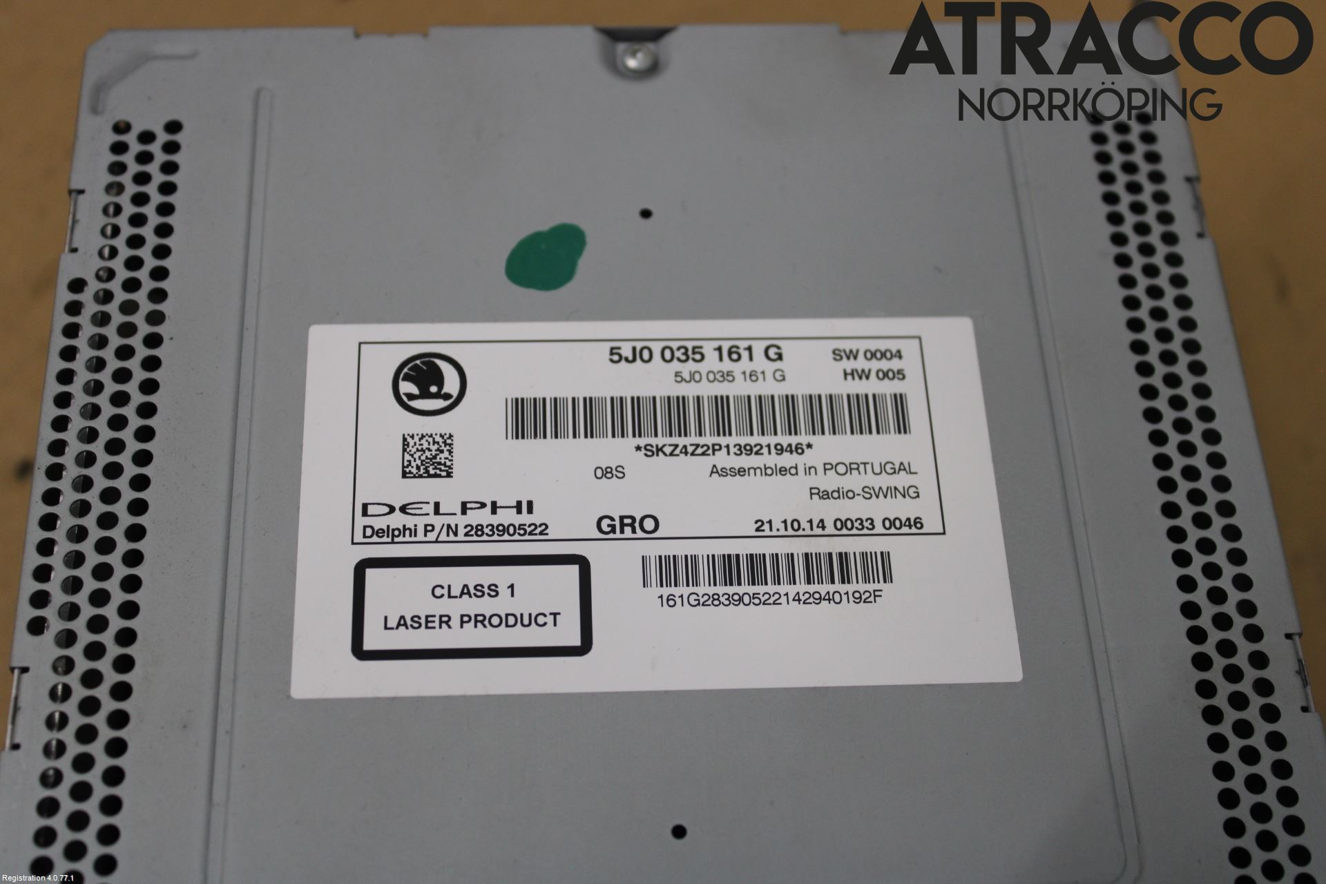 Skoda FABIA 07-14 Cd Radio - Multimediapanel