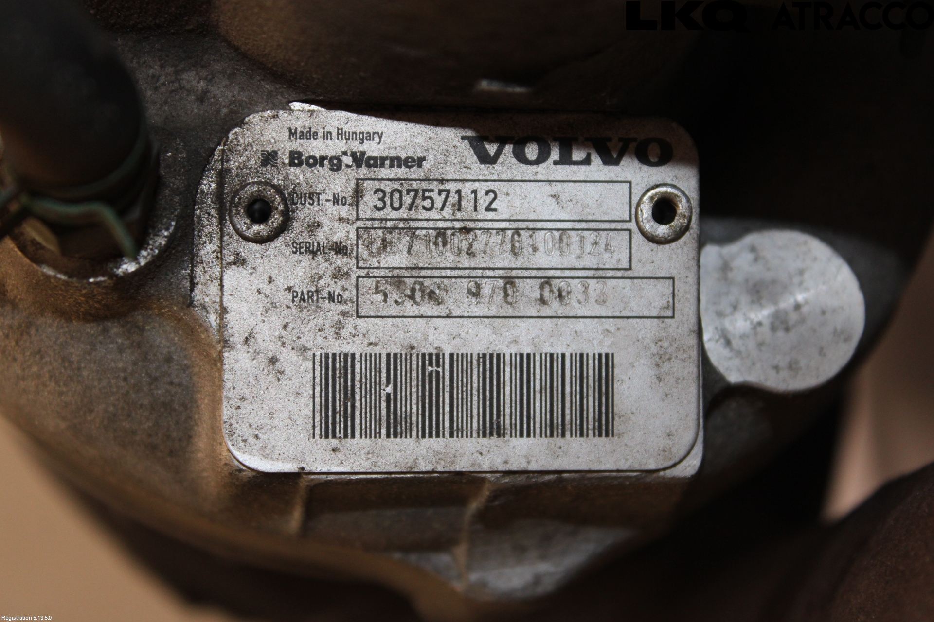 Volvo S80 07-13 Turboaggregat