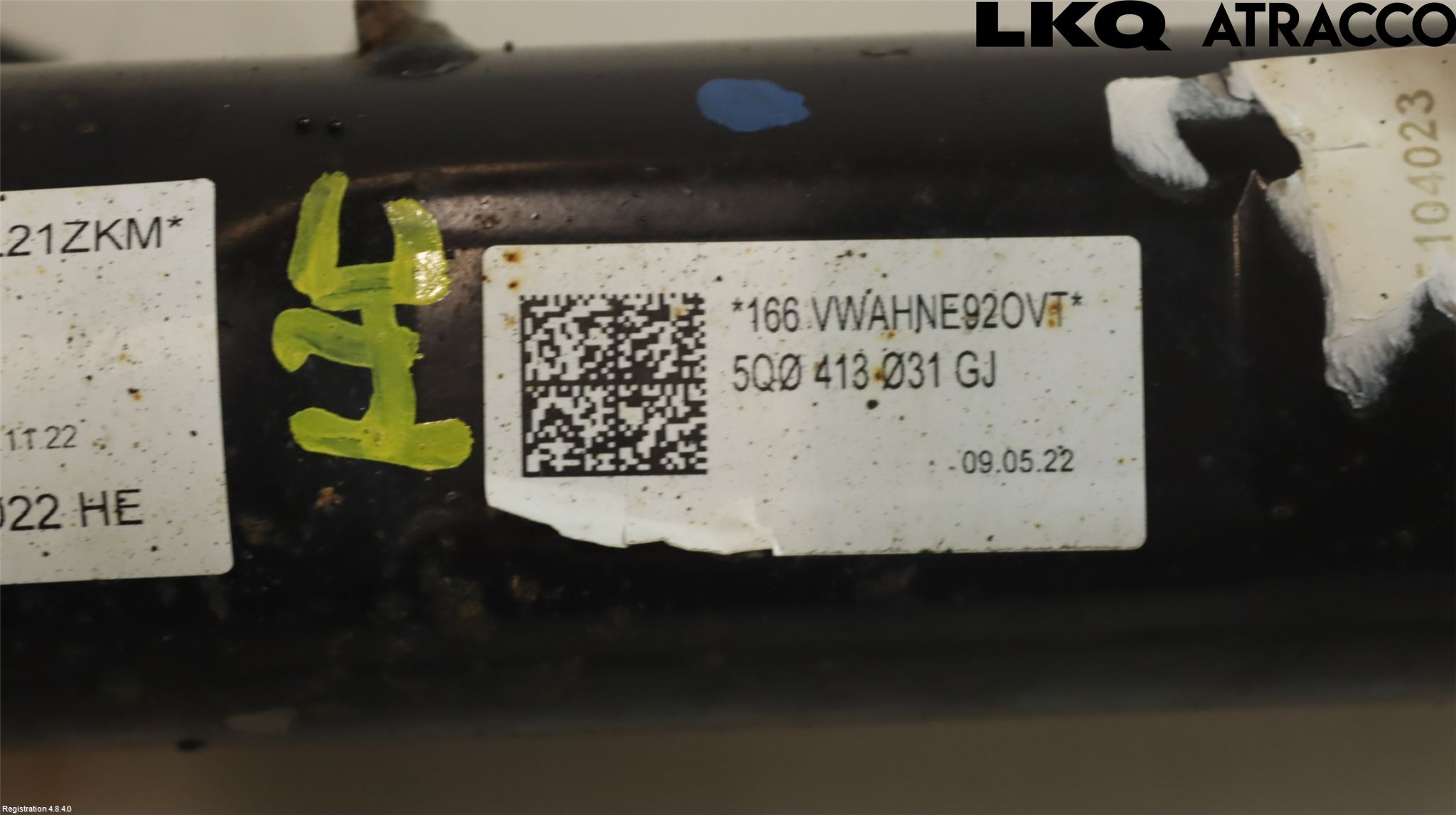 Volkswagen VW GOLF / E-GOLF VIII 20- Fjäderben Fram Höger