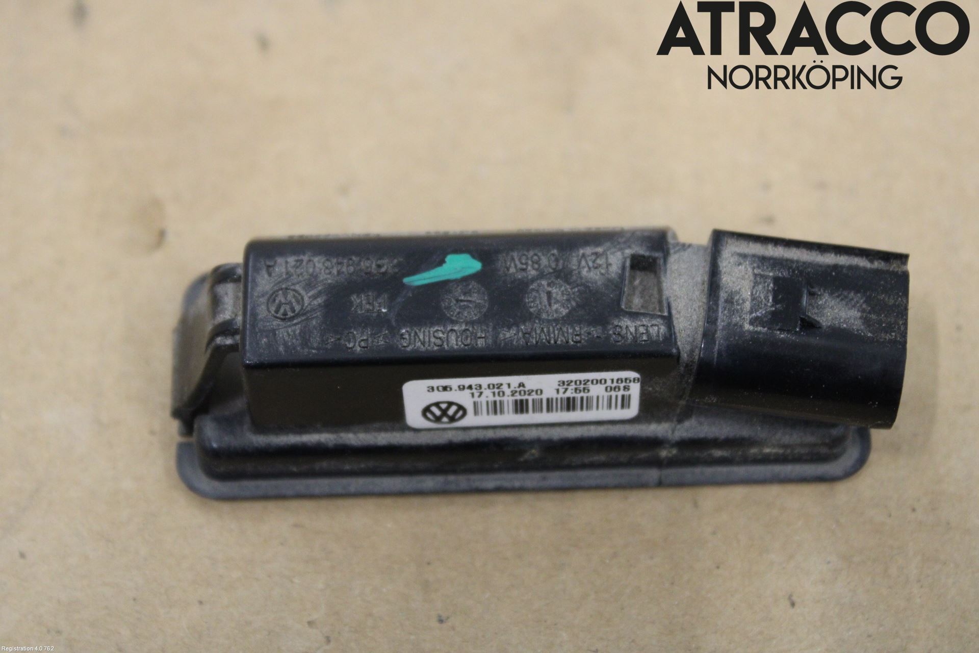 Volkswagen VW GOLF / E-GOLF VIII 20- Skylt Belysning