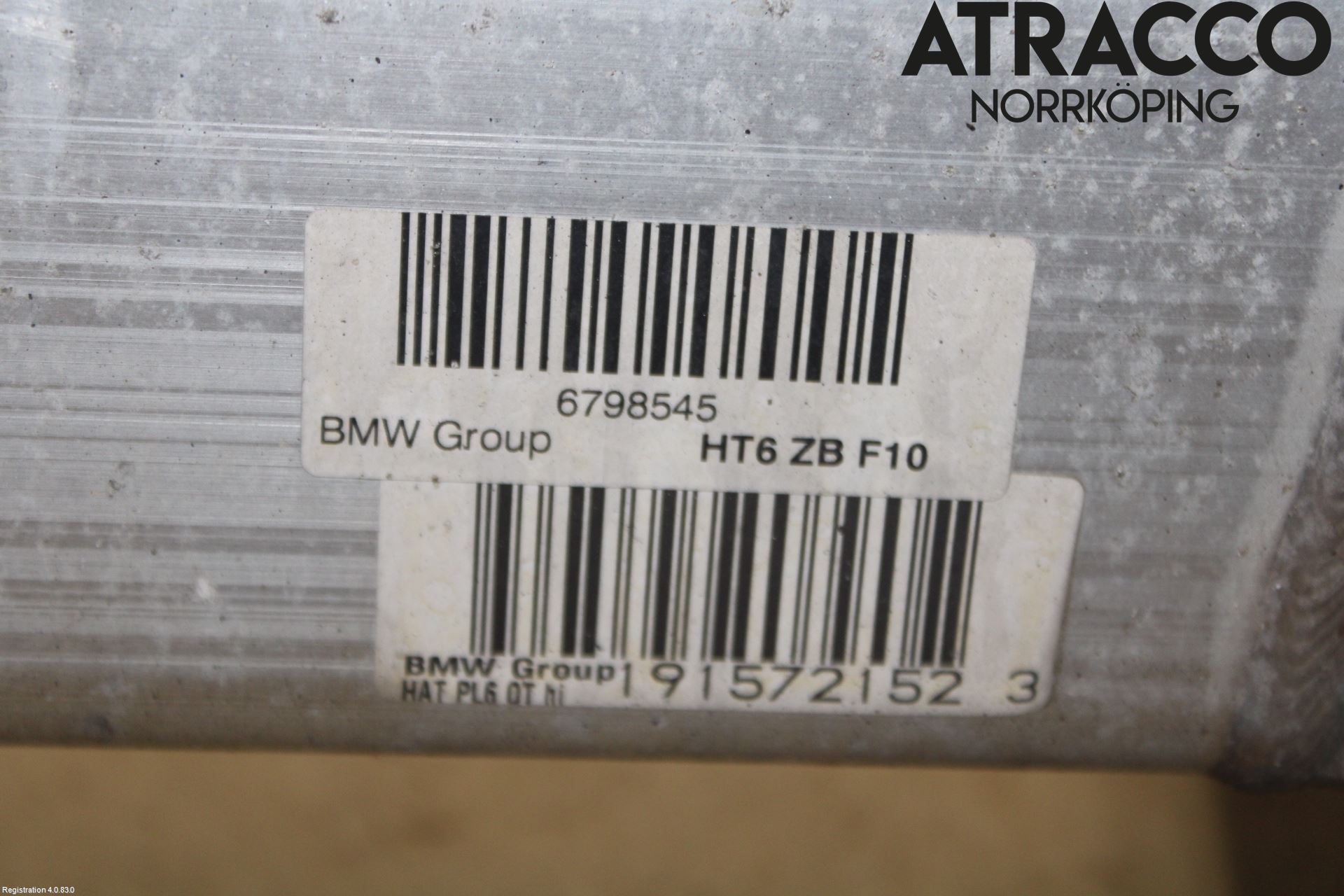 BMW 5 F10/F11/F18 09-17 Bakaxelbalk