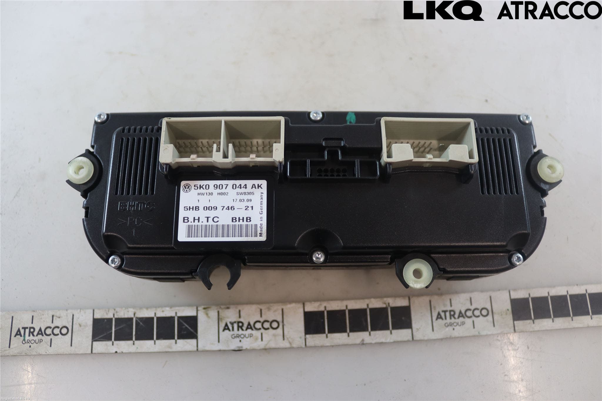 Volkswagen VW GOLF VI 09-13 Värmereglage